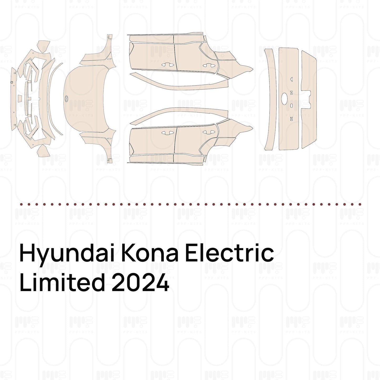 Pre-CutPPFHyundaiKonaElectricLimited2024