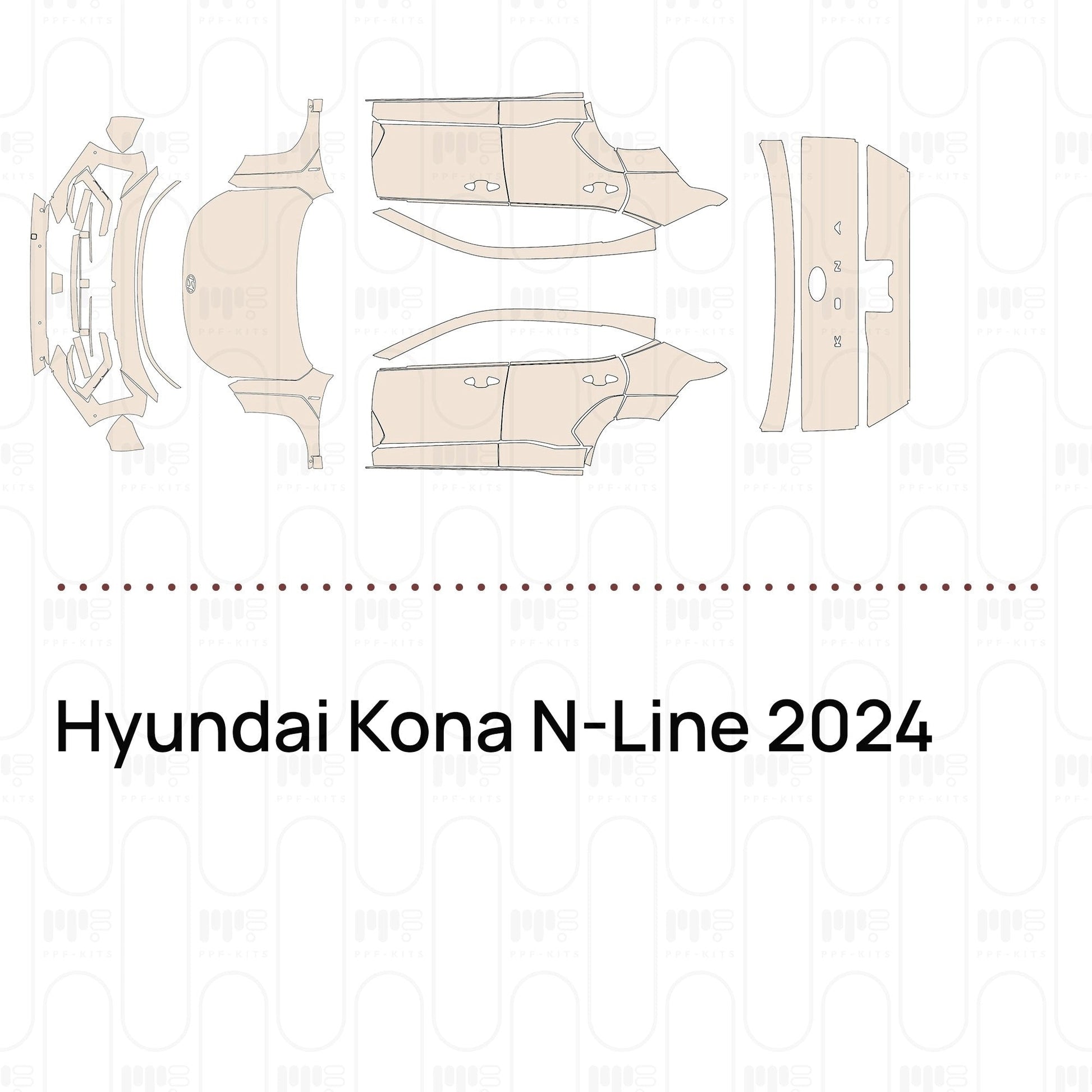 Pre-CutPPFHyundaiKonaN-Line2024