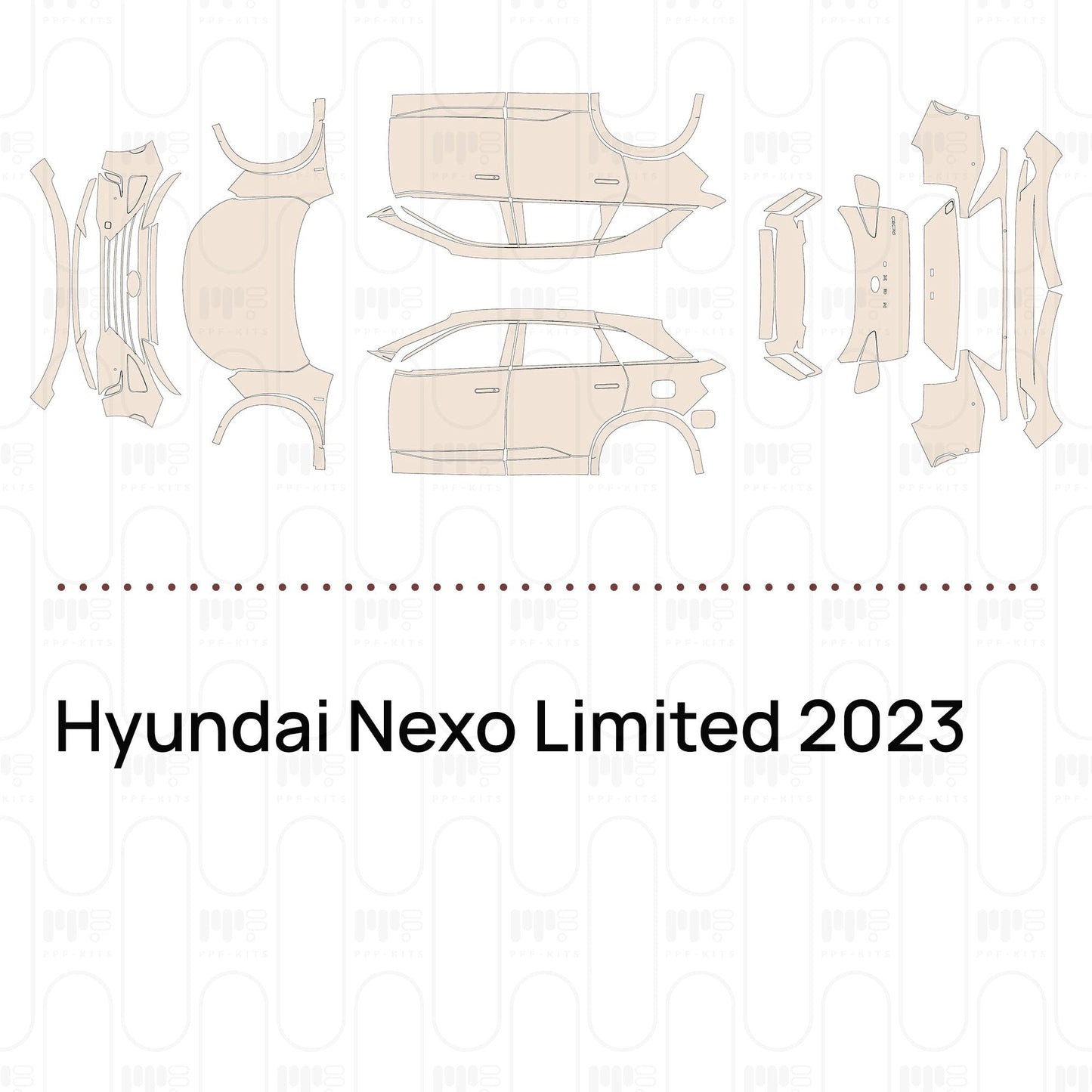 Pre-CutPPFHyundaiNexoLimited2023