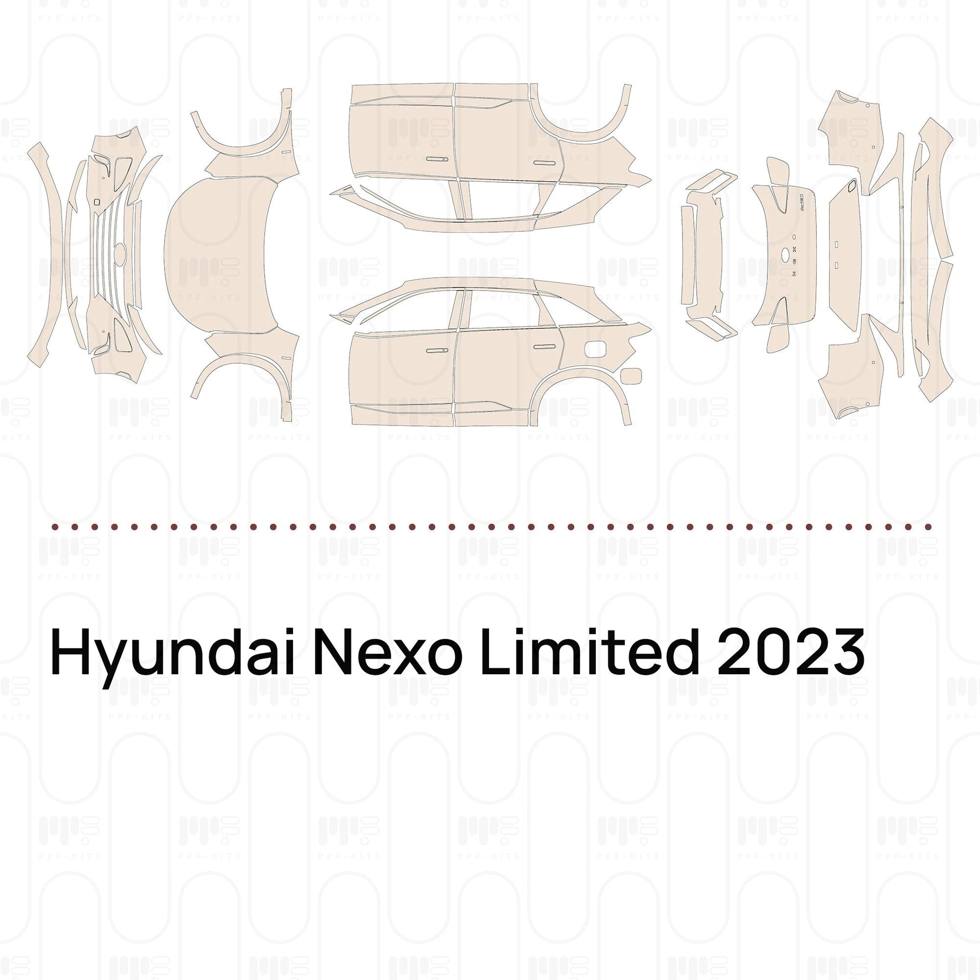 Pre-CutPPFHyundaiNexoLimited2023
