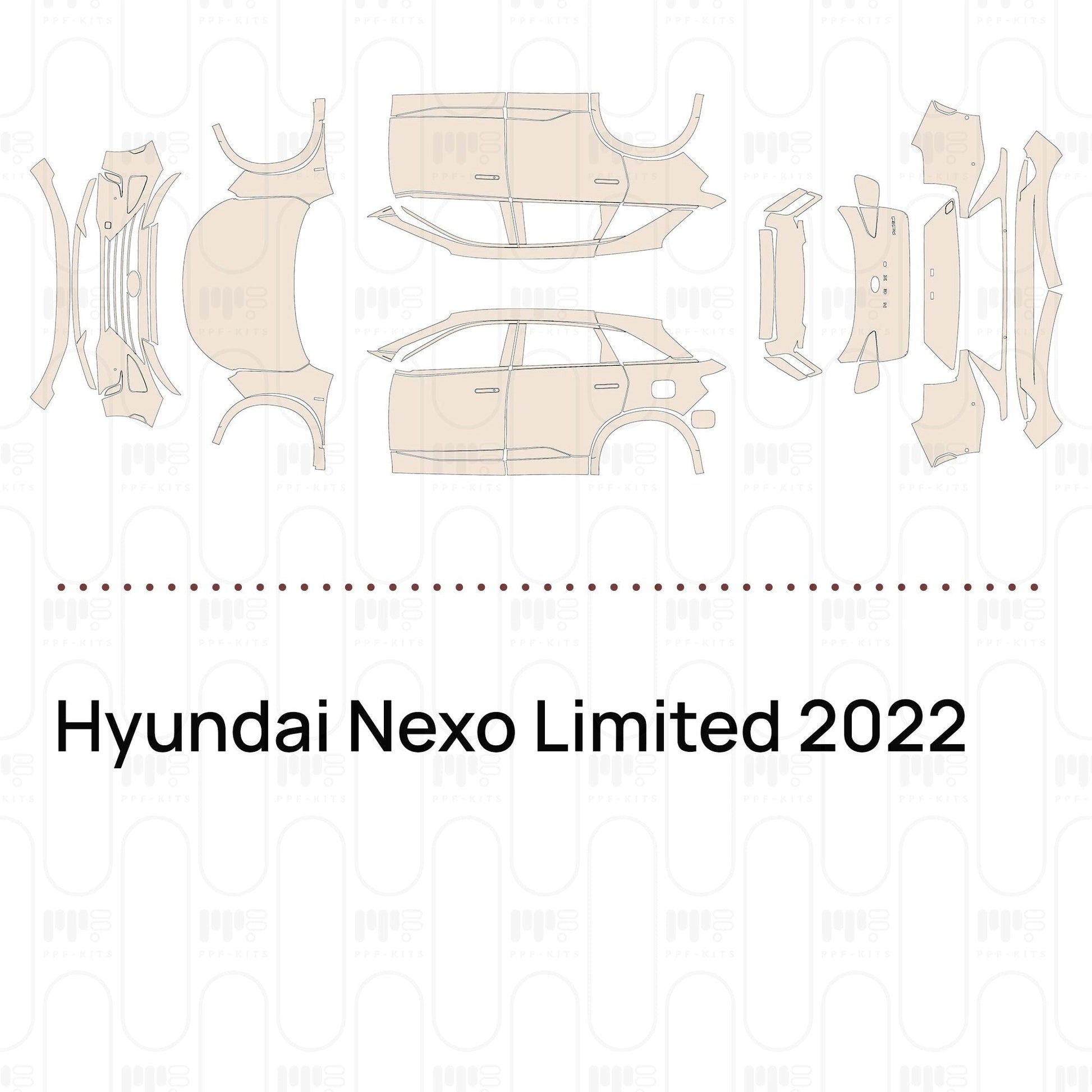 Pre-CutPPFHyundaiNexoLimited2022