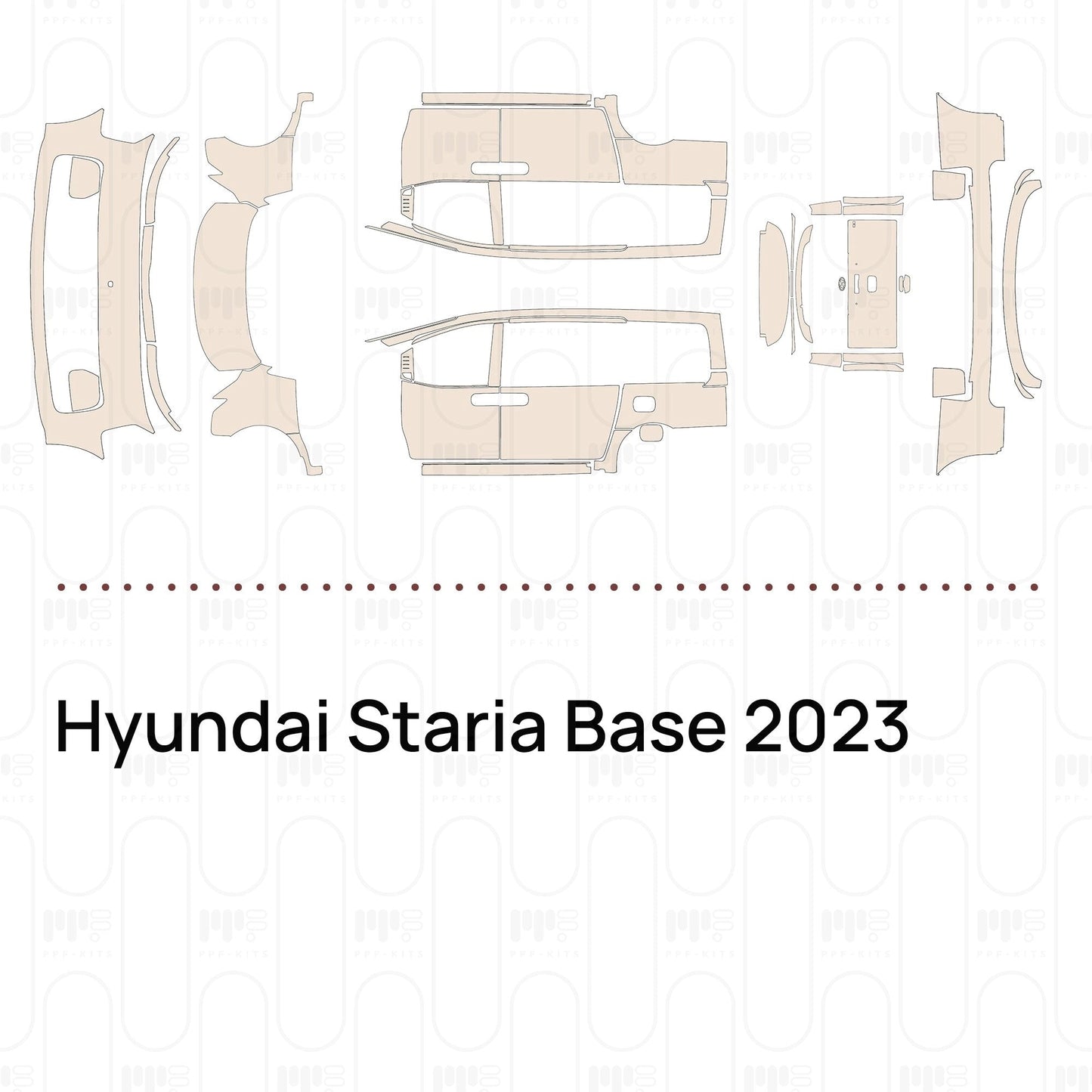 Pre-CutPPFHyundaiStariaBase2023
