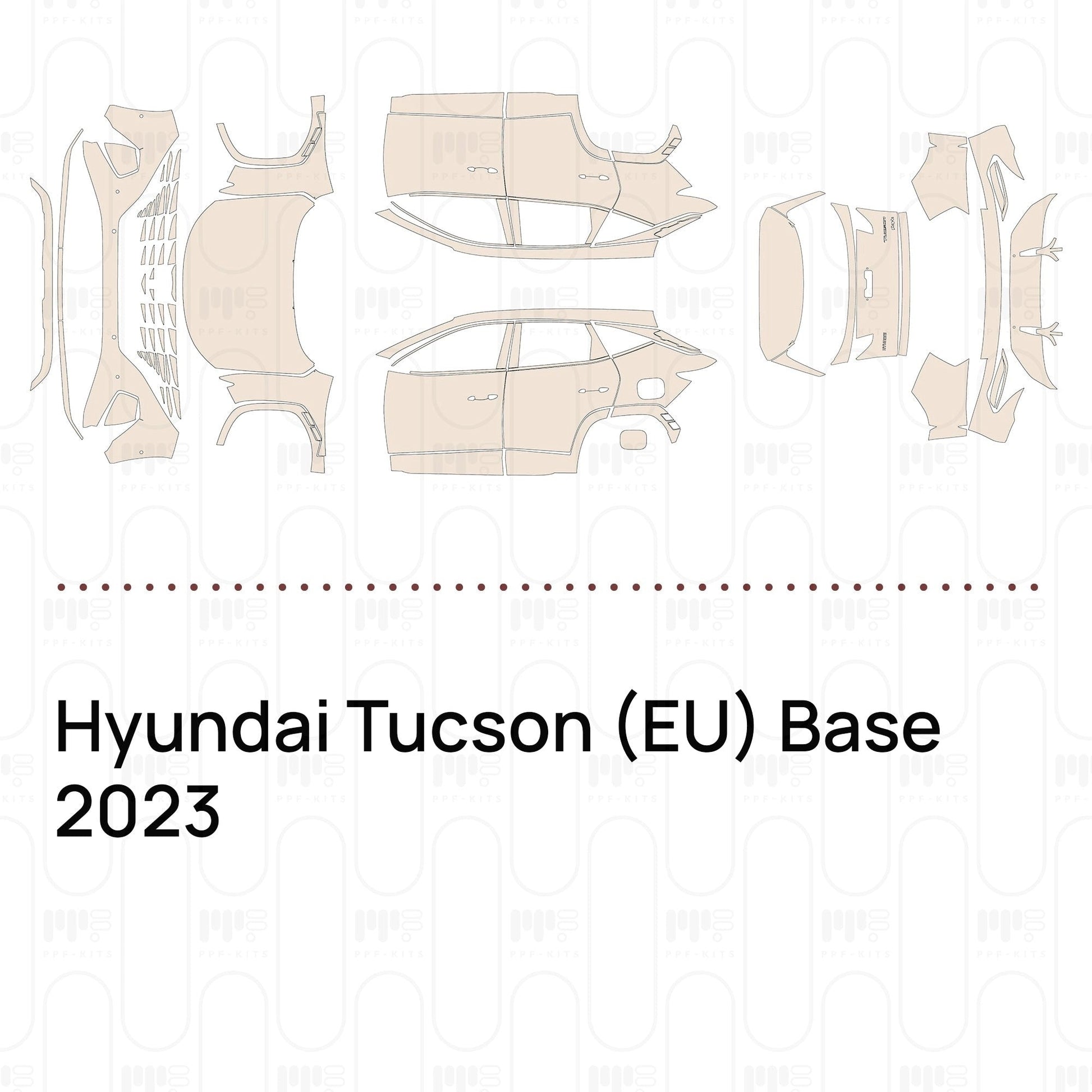 Pre-CutPPFHyundaiTucson(EU)Base2023