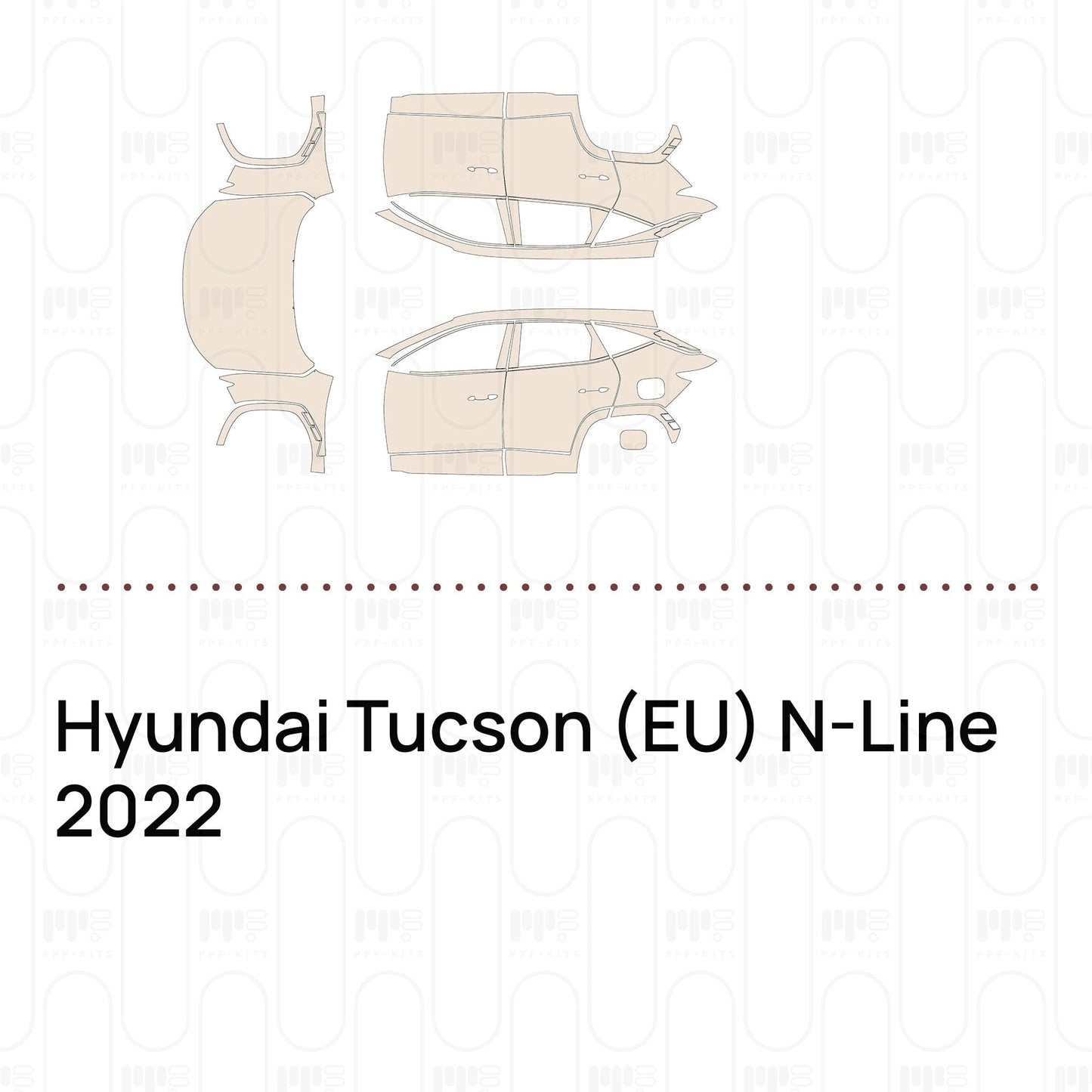 Pre-CutPPFHyundaiTucson(EU)N-Line2022