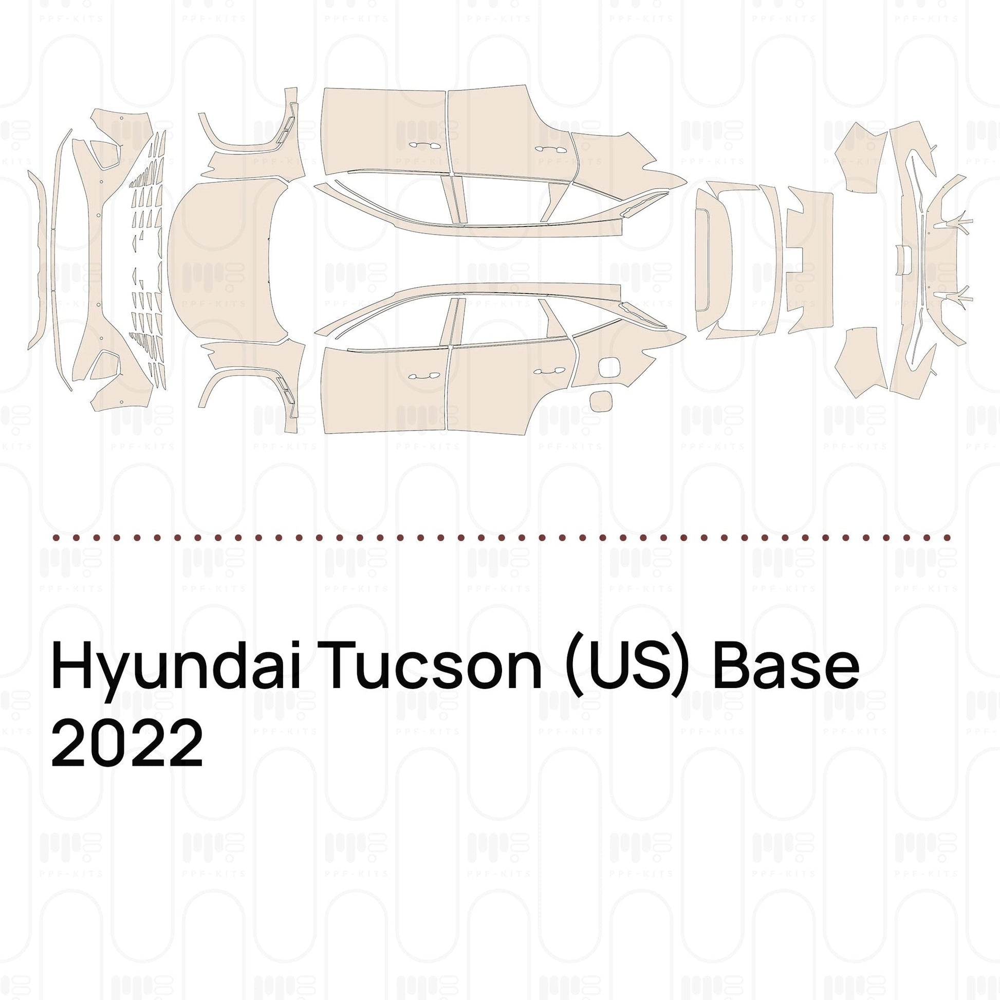 Pre-CutPPFHyundaiTucson(US)Base2022