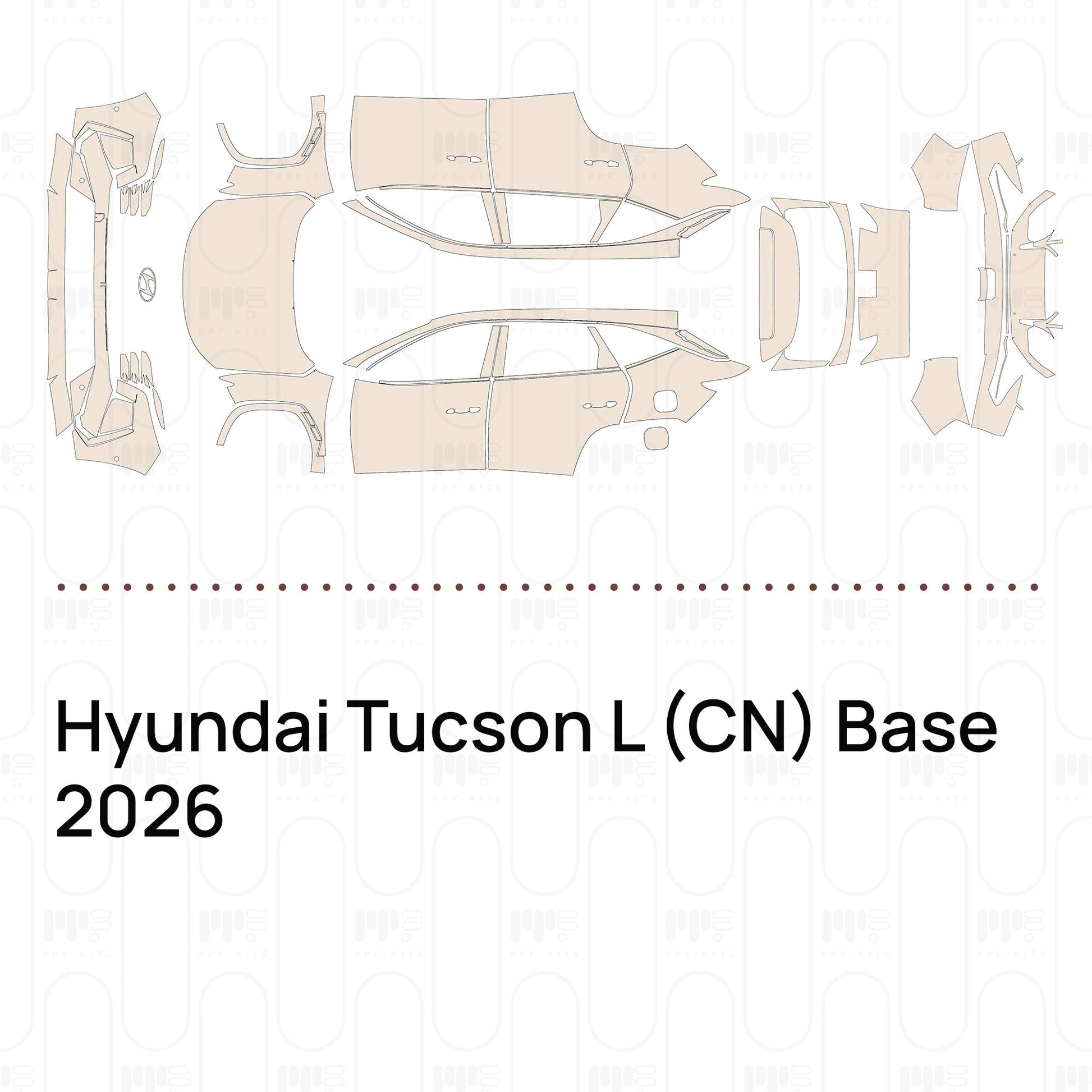 Pre-CutPPFHyundaiTucsonL(CN)Base2026
