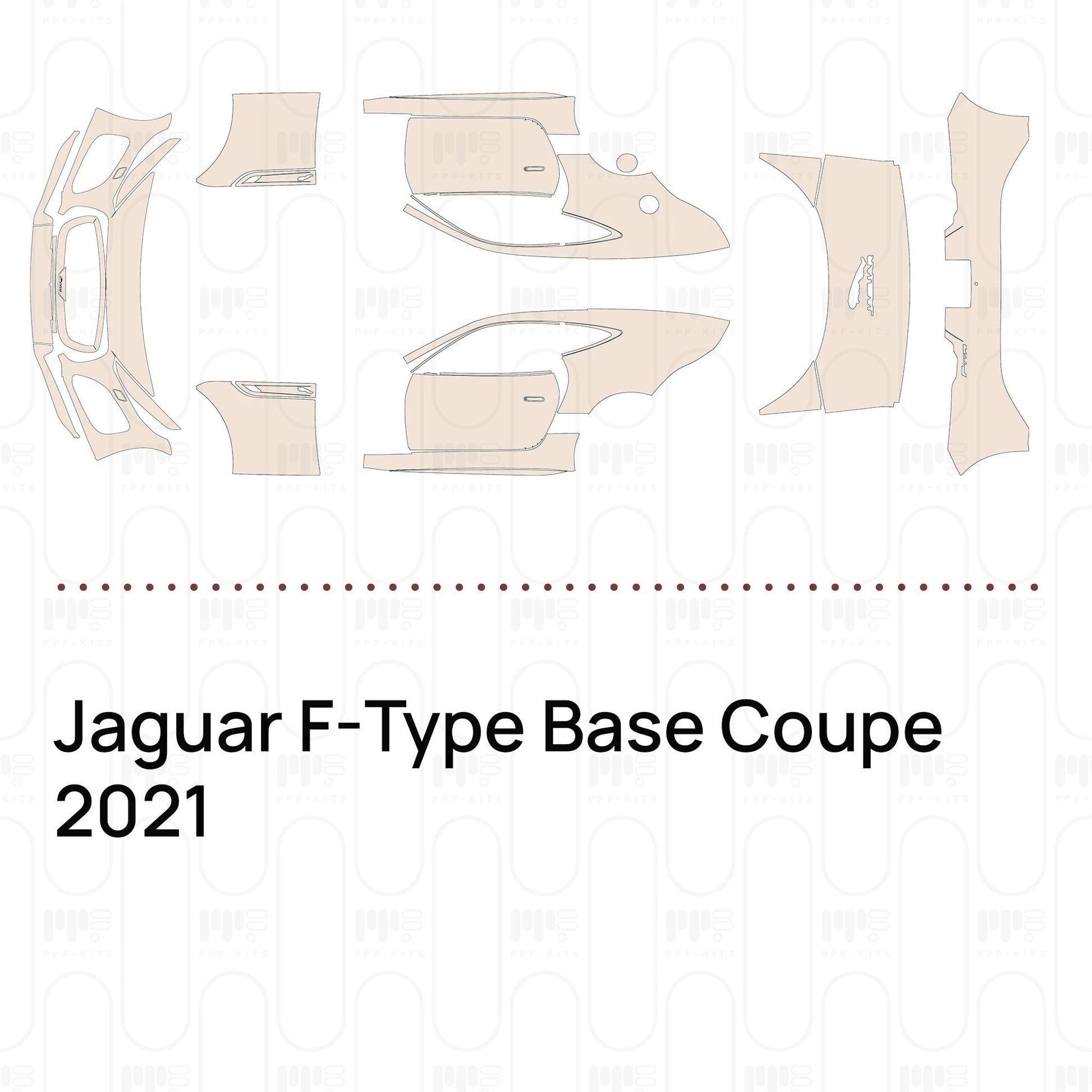 Pre-CutPPFJaguarF-TypeBaseCoupe2021