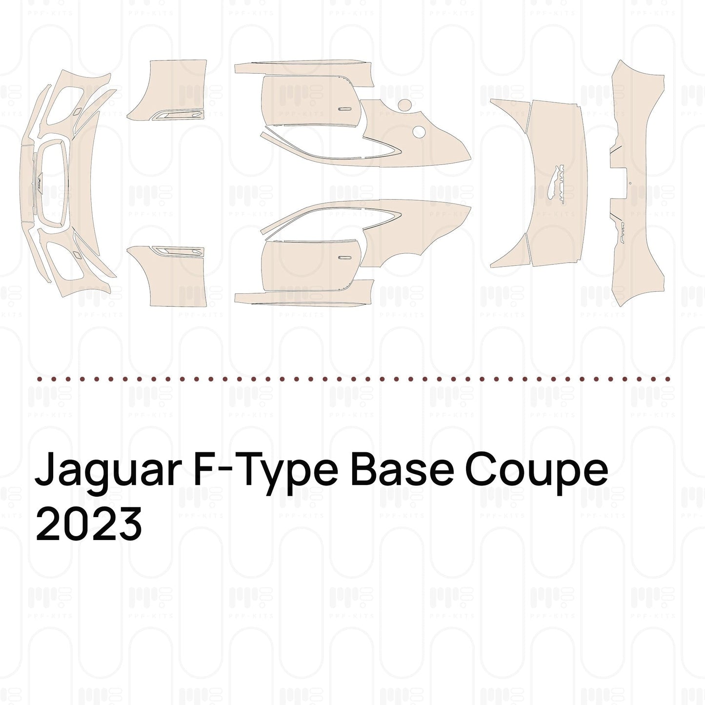Pre-CutPPFJaguarF-TypeBaseCoupe2023