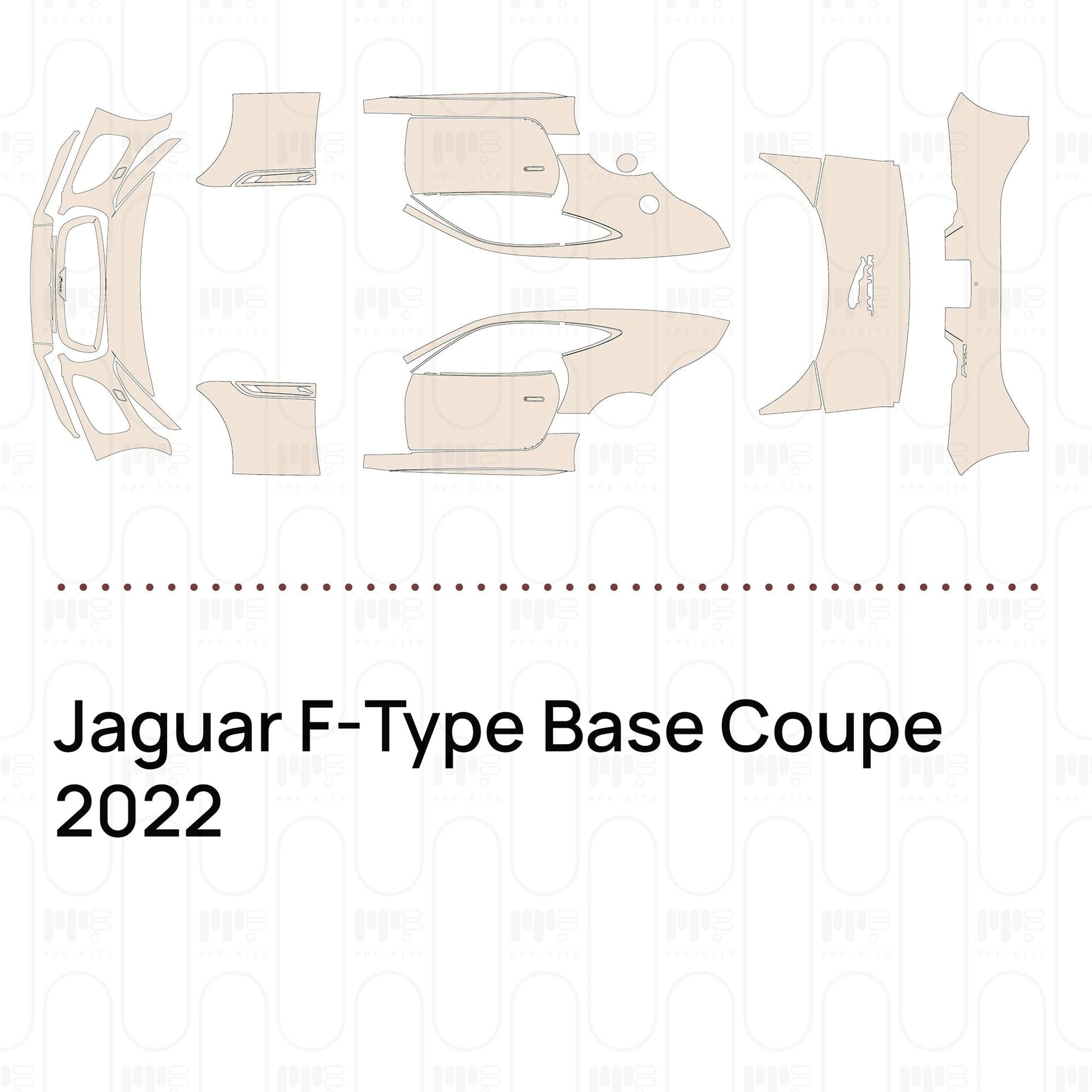 Pre-CutPPFJaguarF-TypeBaseCoupe2022