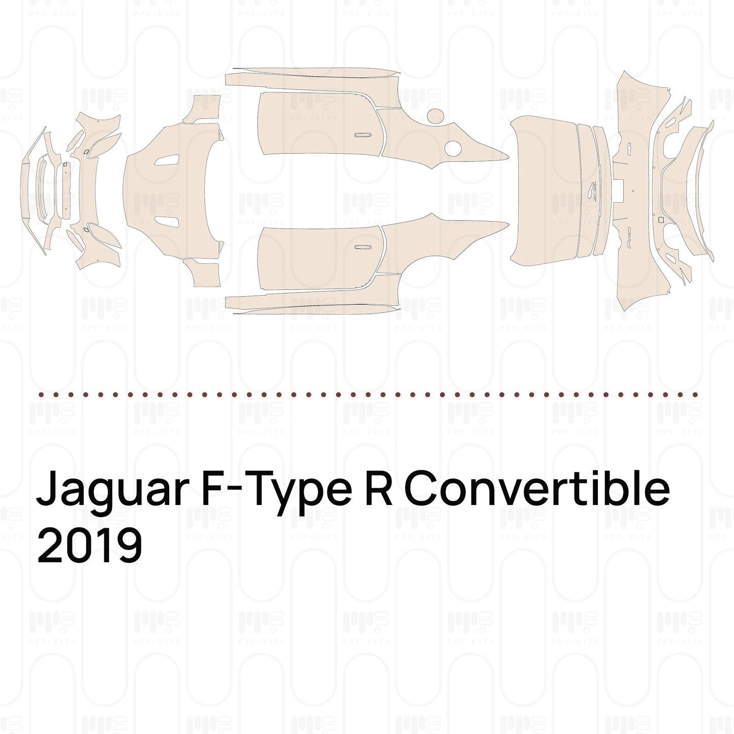 Pre-CutPPFJaguarF-TypeRConvertible2019