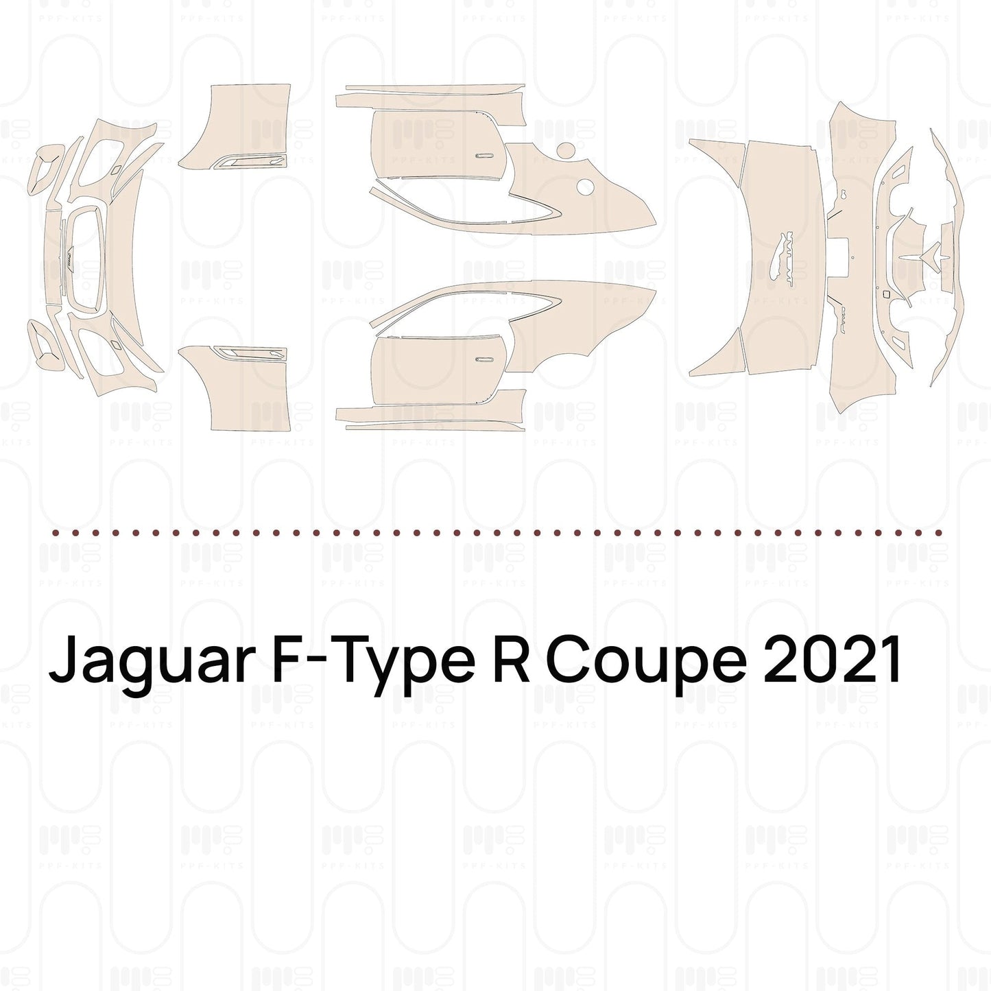 Pre-CutPPFJaguarF-TypeRCoupe2021