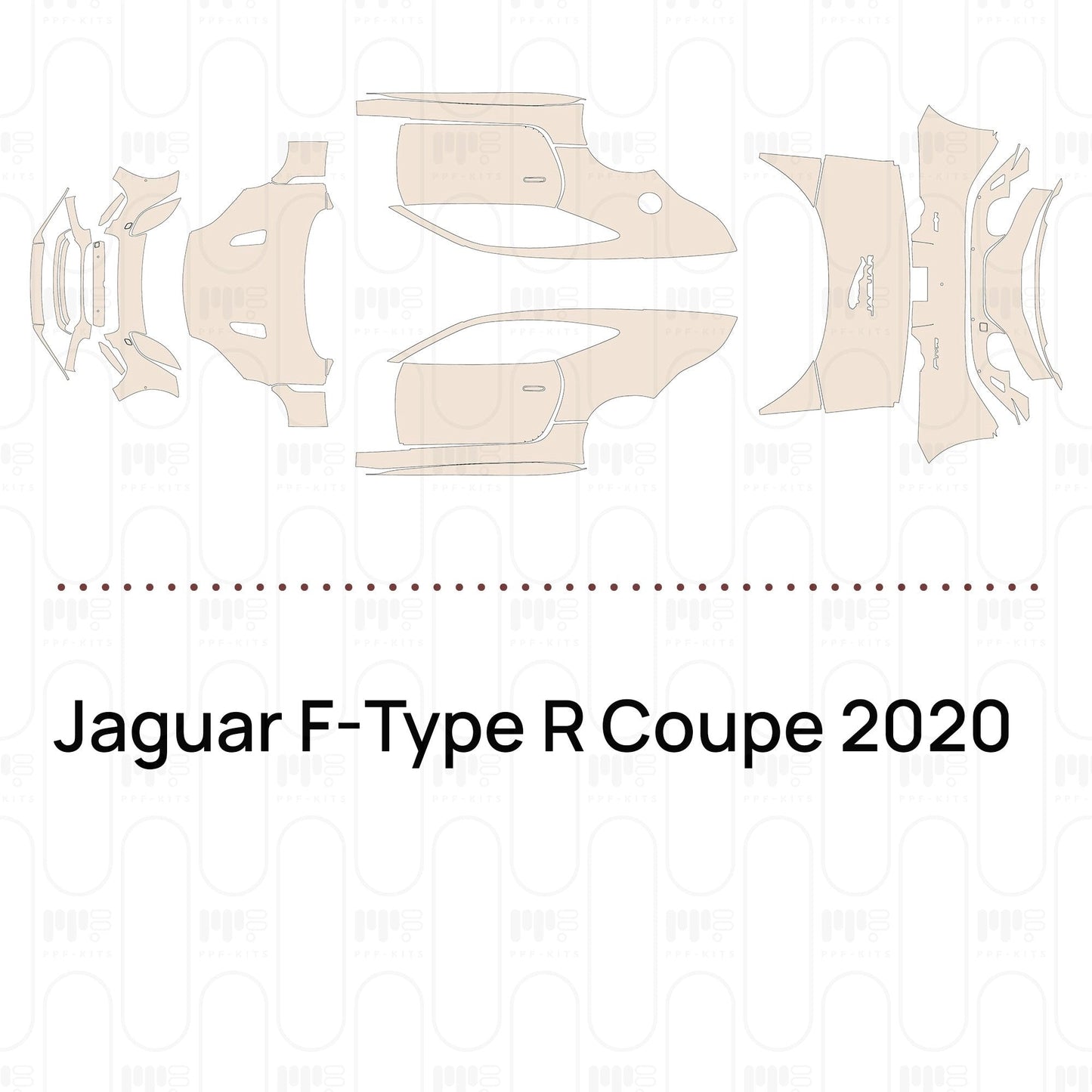 Pre-CutPPFJaguarF-TypeRCoupe2020