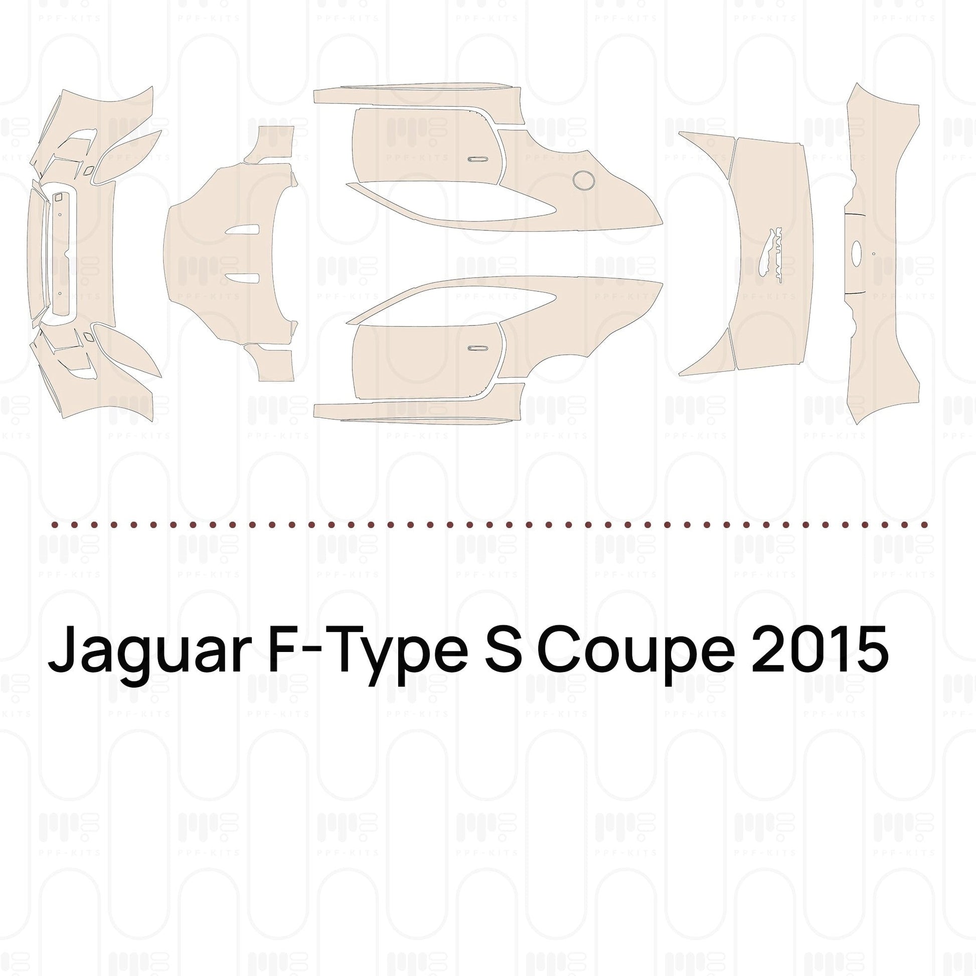 Pre-CutPPFJaguarF-TypeSCoupe2015