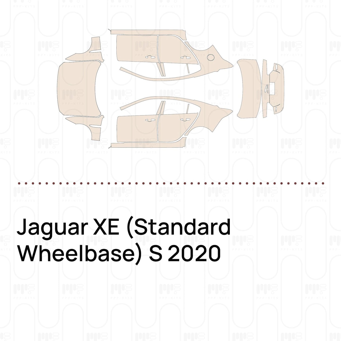 Pre-CutPPFJaguarXE(StandardWheelbase)S2020