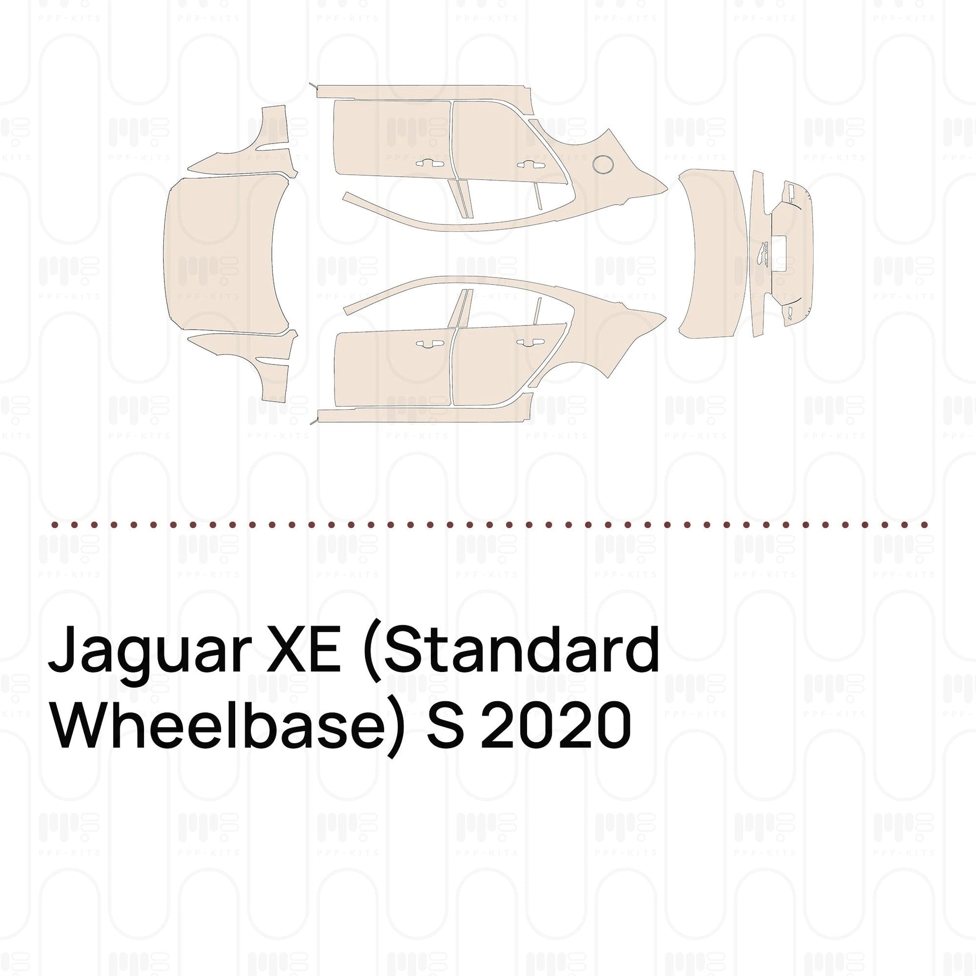 Pre-CutPPFJaguarXE(StandardWheelbase)S2020