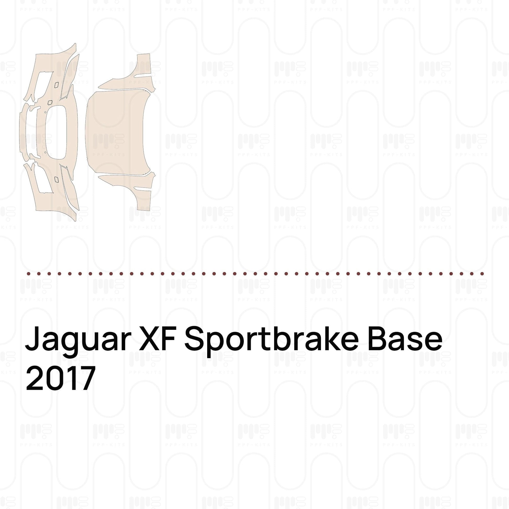 Pre-CutPPFJaguarXFSportbrakeBase2017