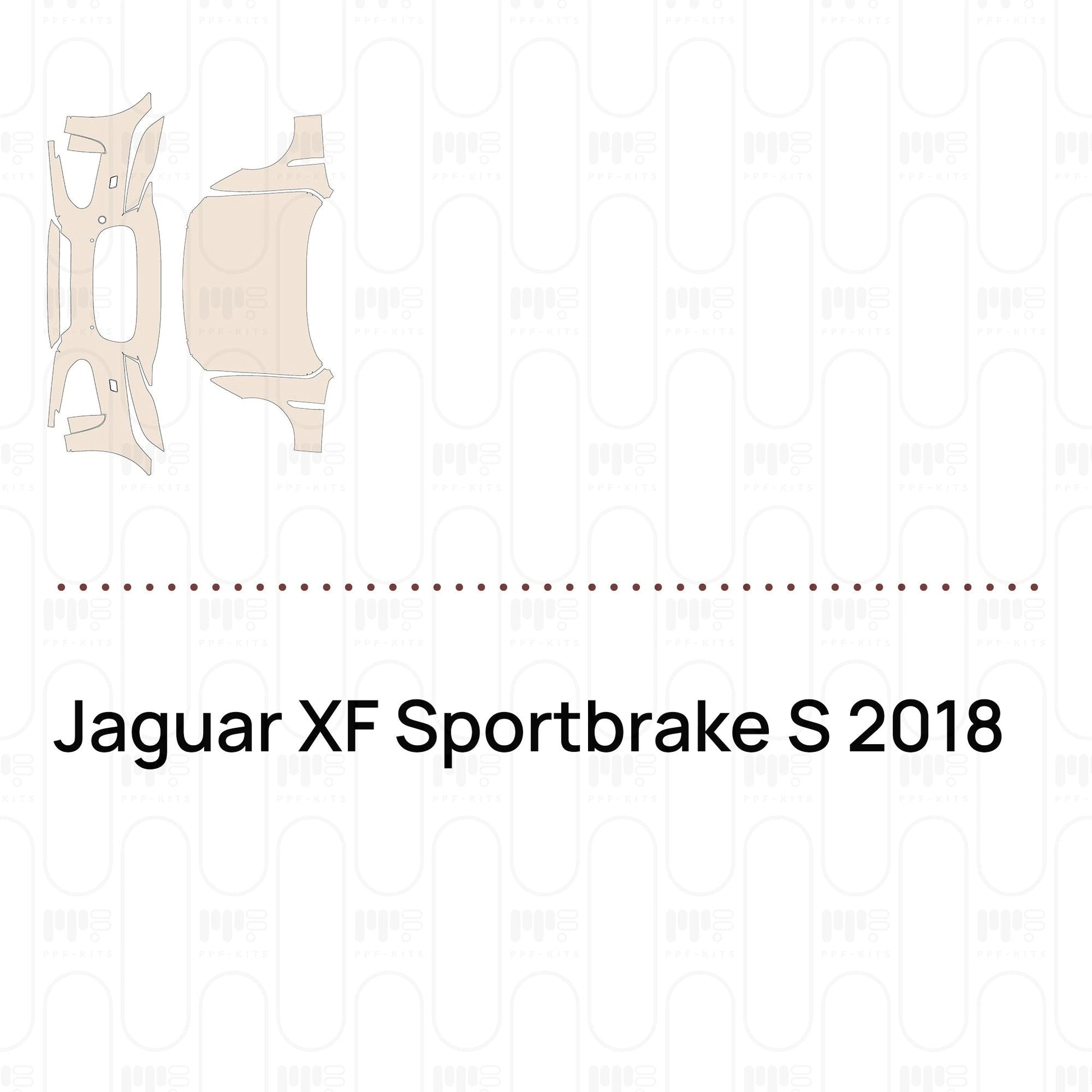 Pre-CutPPFJaguarXFSportbrakeS2018