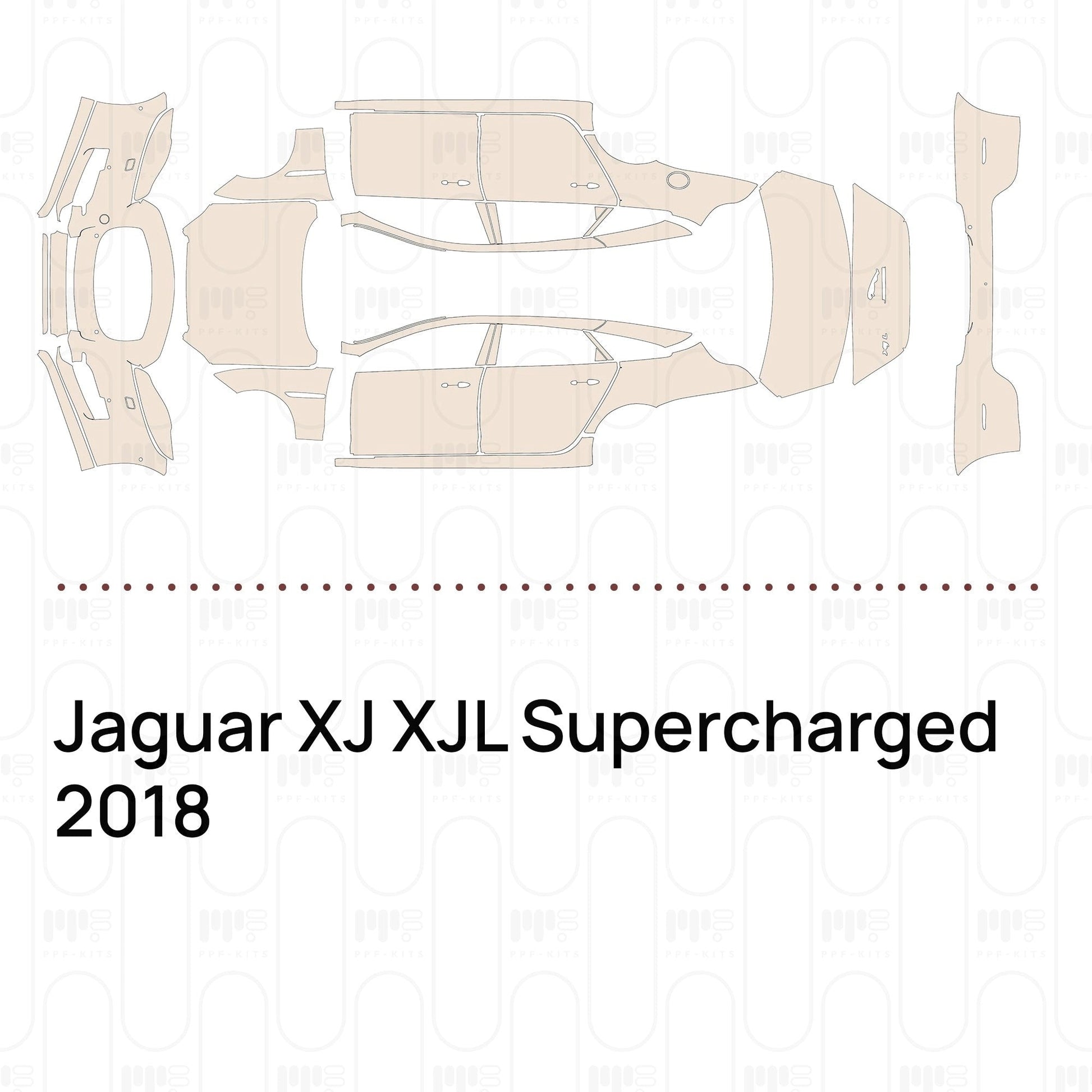 Pre-CutPPFJaguarXJXJLSupercharged2018