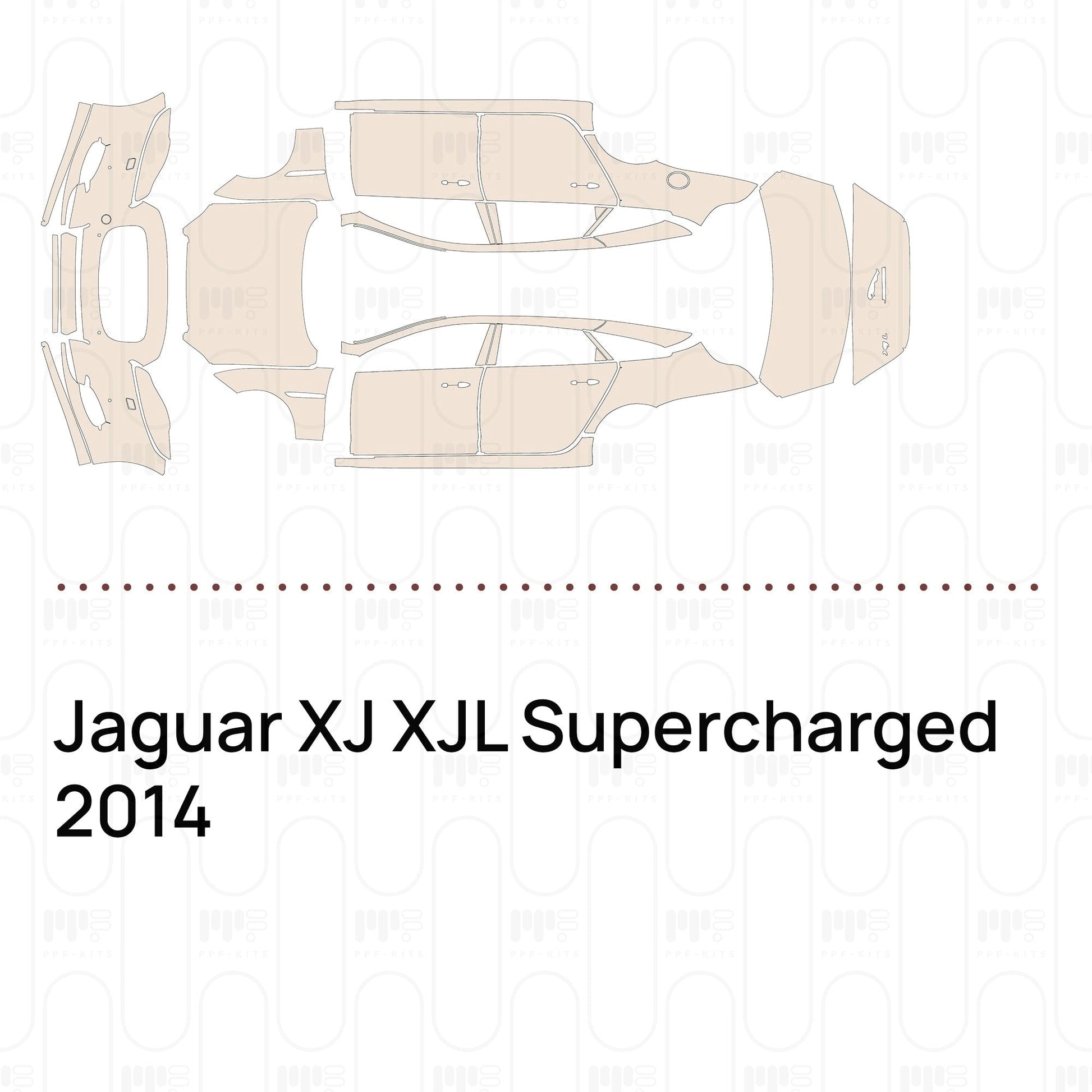 Pre-CutPPFJaguarXJXJLSupercharged2014