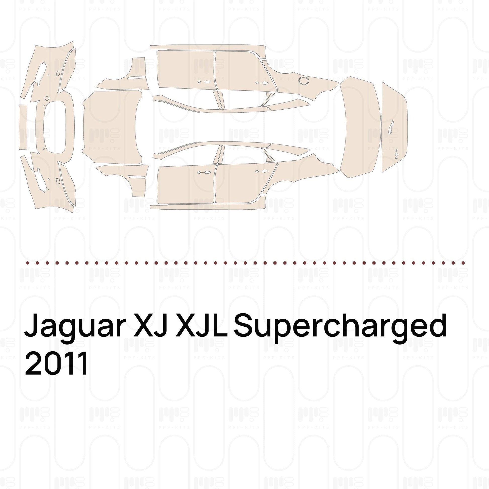 Pre-CutPPFJaguarXJXJLSupercharged2011