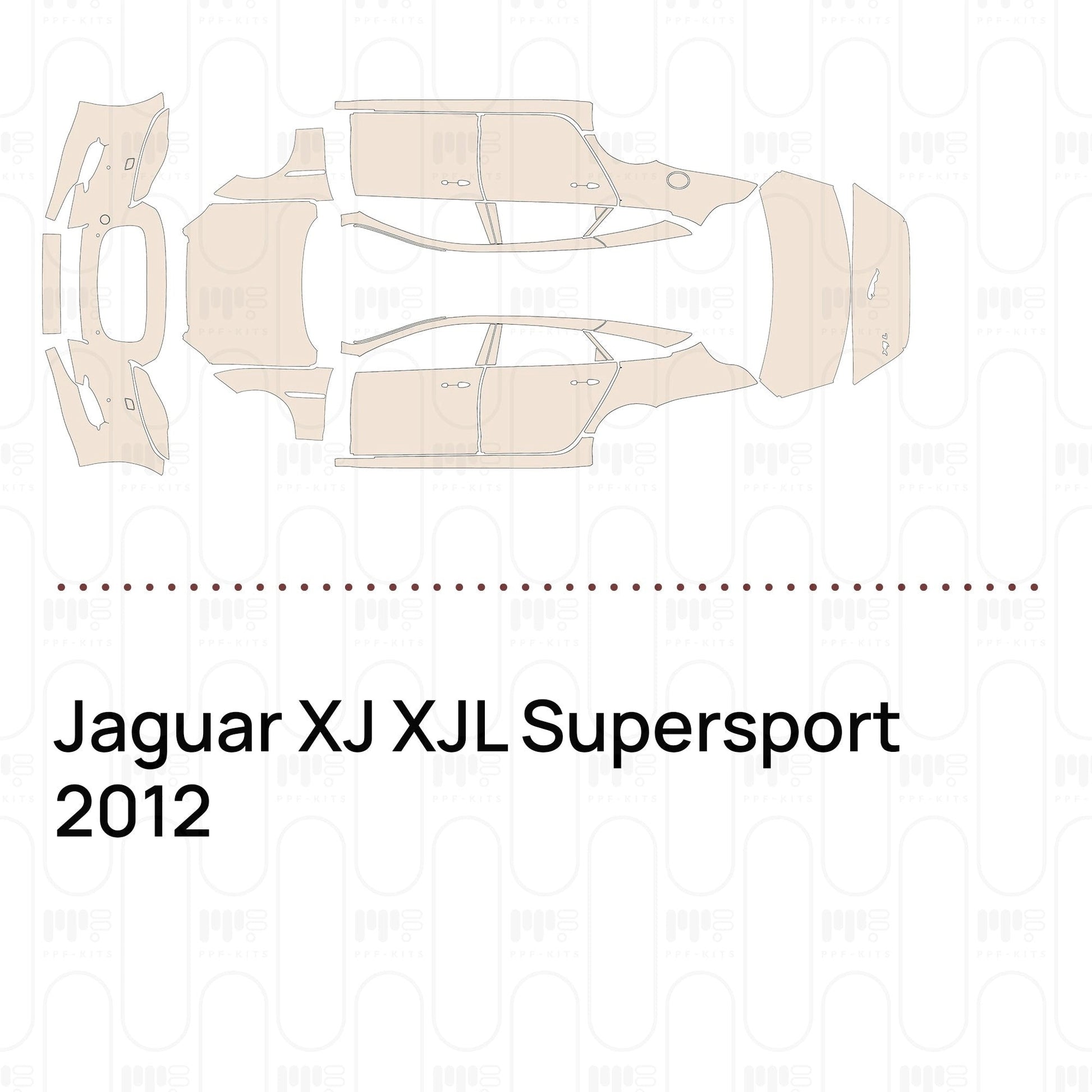 Pre-CutPPFJaguarXJXJLSupersport2012
