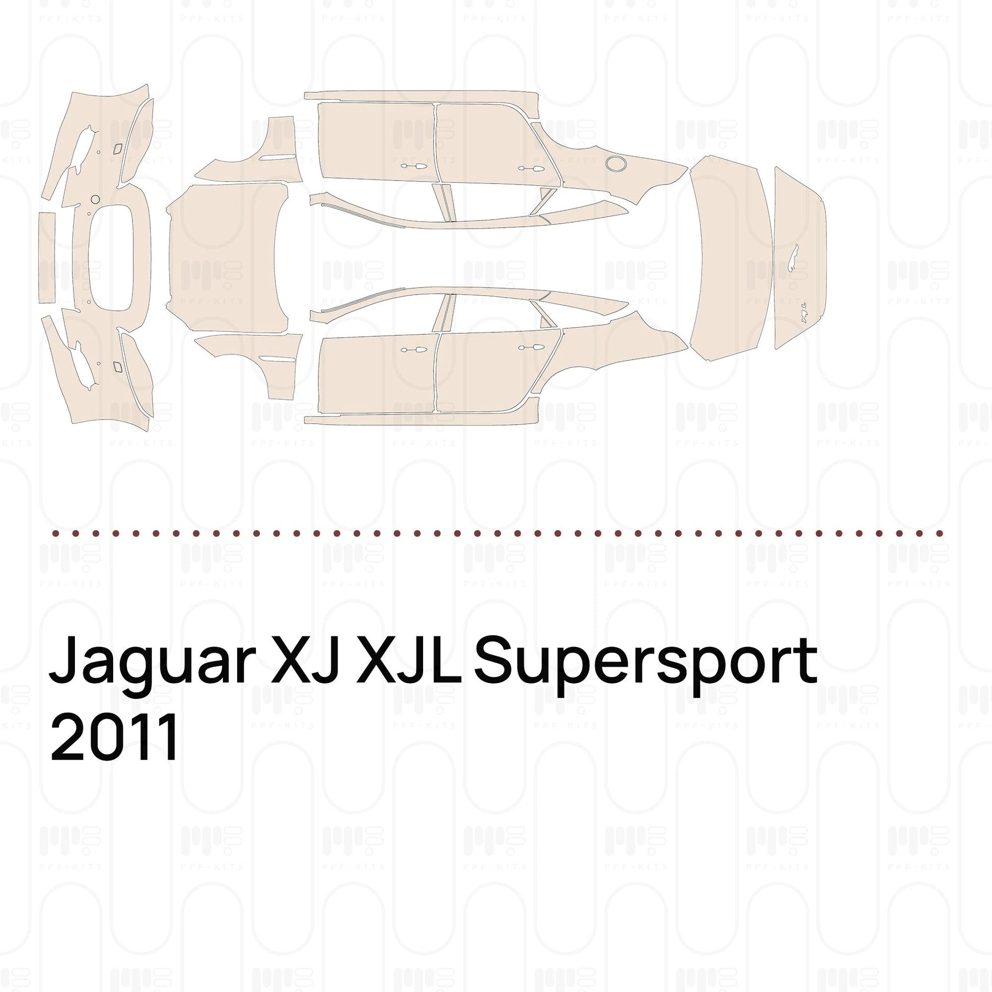 Pre-CutPPFJaguarXJXJLSupersport2011