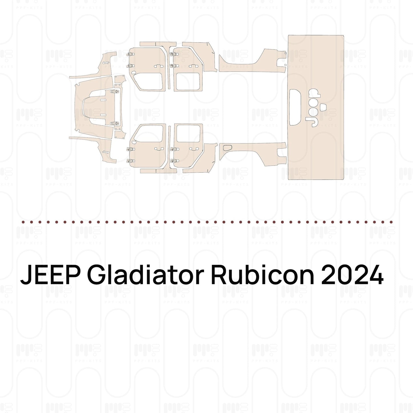 Pre-CutPPFJEEPGladiatorRubicon2024