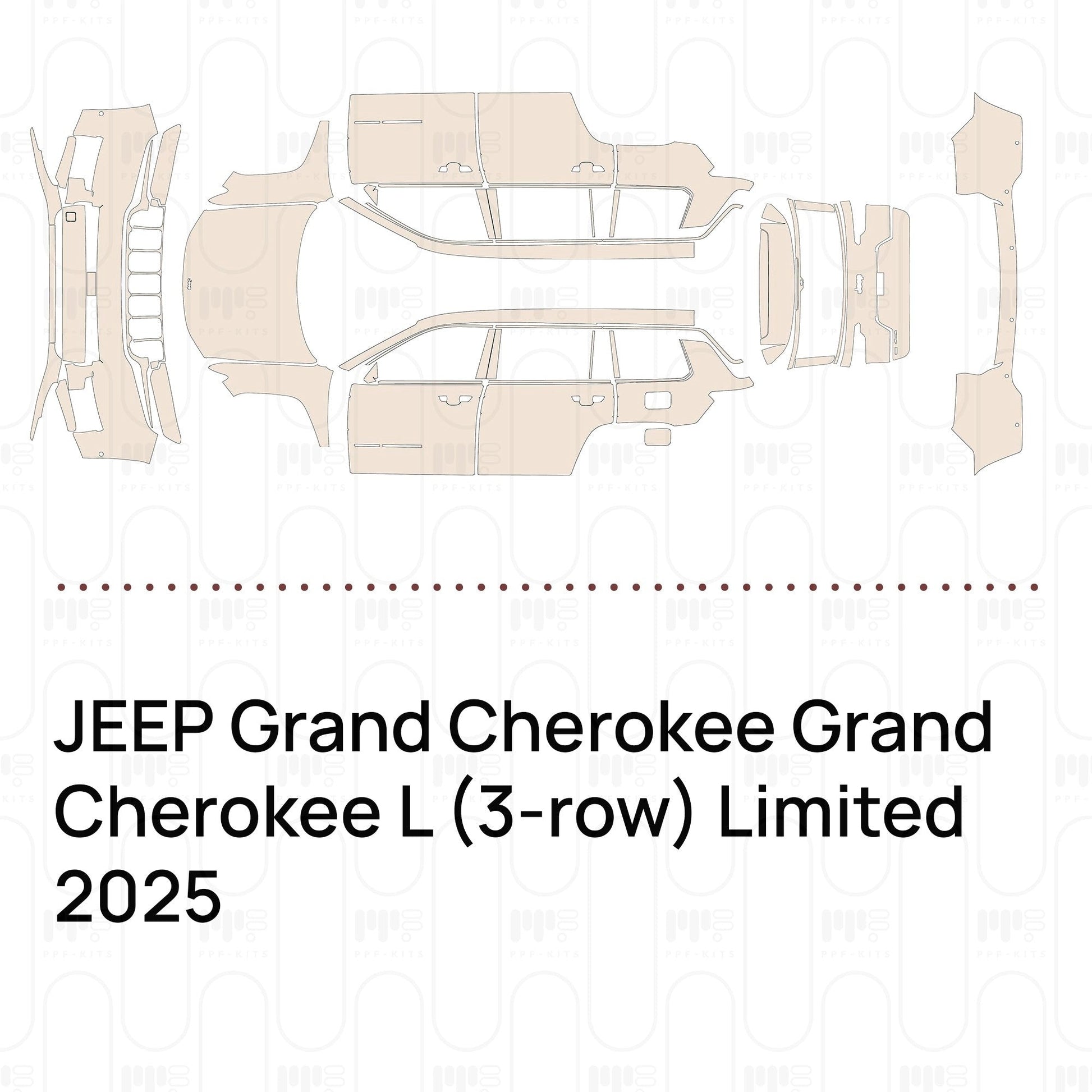 Pre-CutPPFJEEPGrandCherokeeGrandCherokeeL(3-row)Limited2025