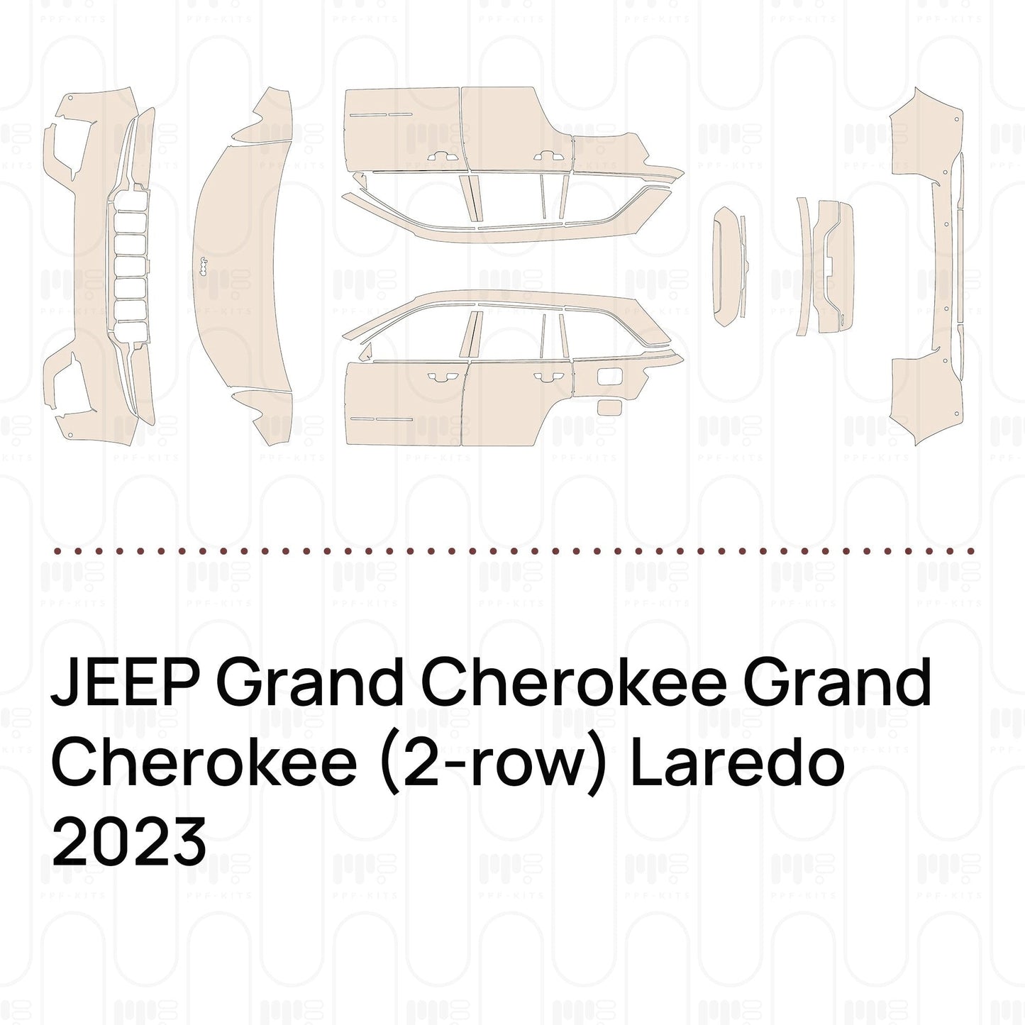 Pre-CutPPFJEEPGrandCherokeeGrandCherokee(2-row)Laredo2023
