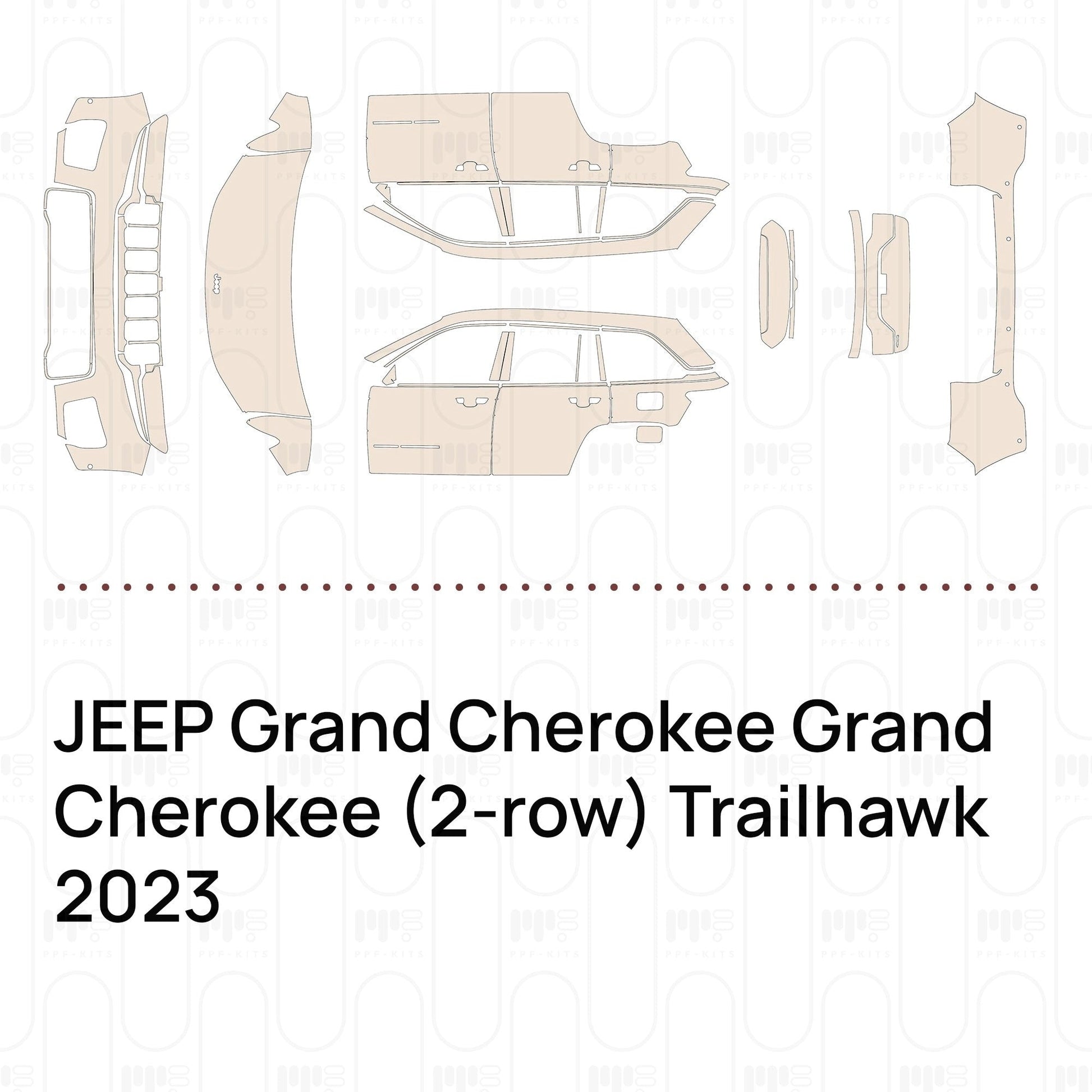 Pre-CutPPFJEEPGrandCherokeeGrandCherokee(2-row)Trailhawk2023