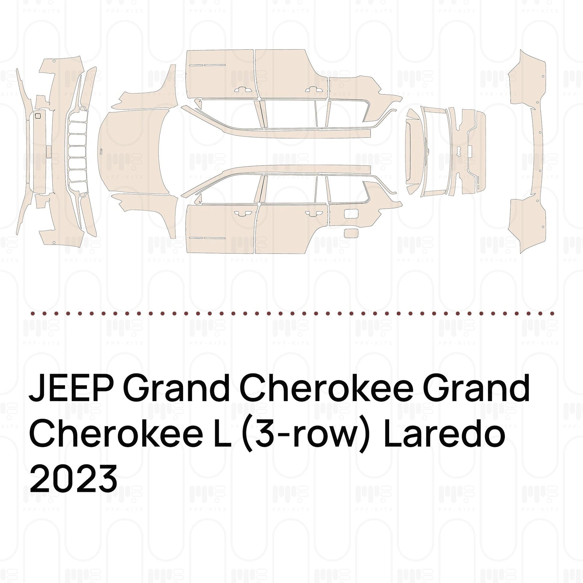 Pre-CutPPFJEEPGrandCherokeeGrandCherokeeL(3-row)Laredo2023