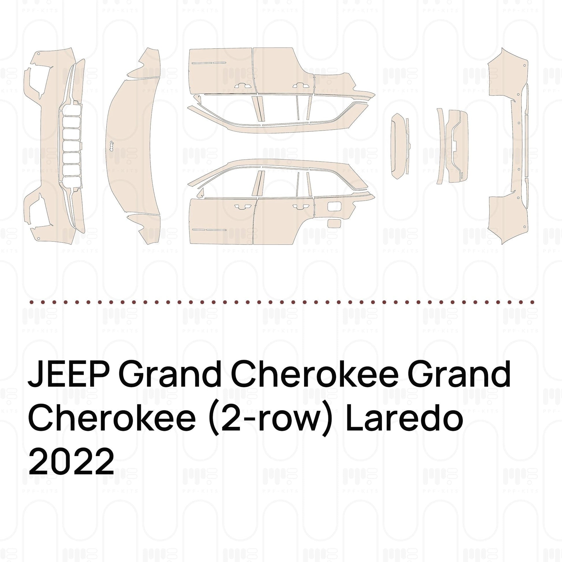 Pre-CutPPFJEEPGrandCherokeeGrandCherokee(2-row)Laredo2022
