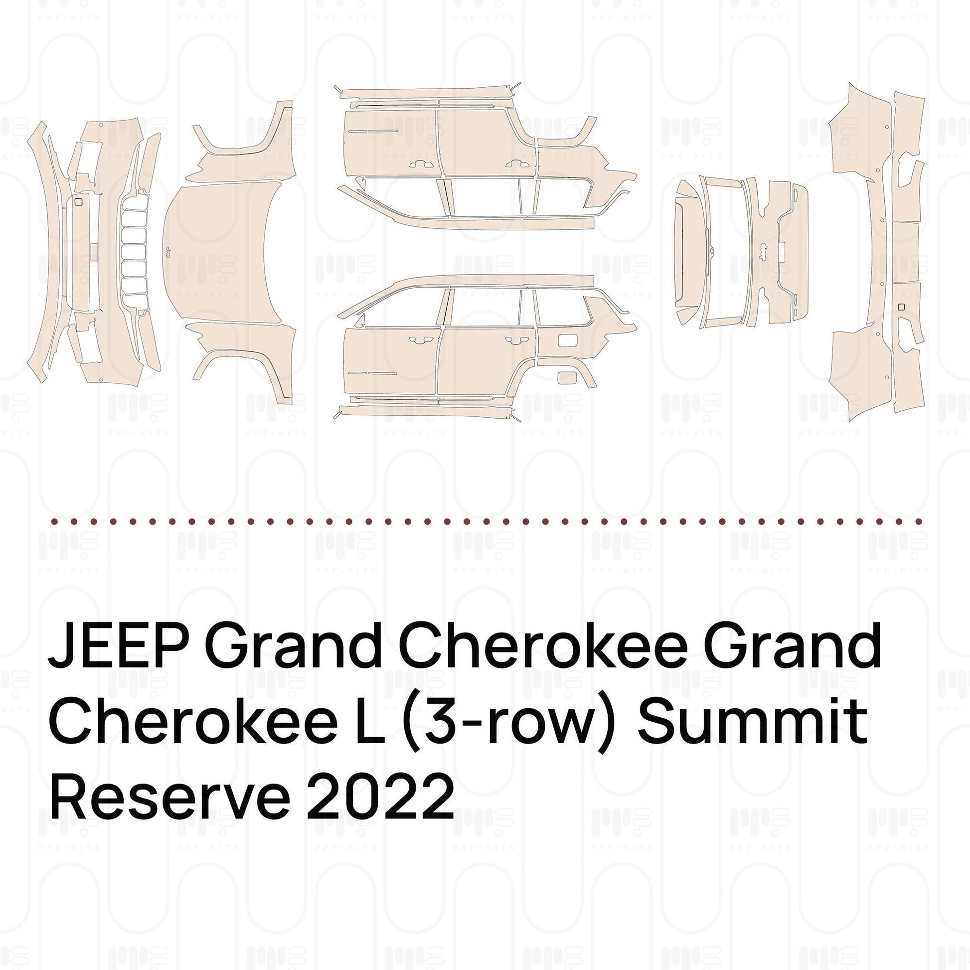 Pre-CutPPFJEEPGrandCherokeeGrandCherokeeL(3-row)SummitReserve2022
