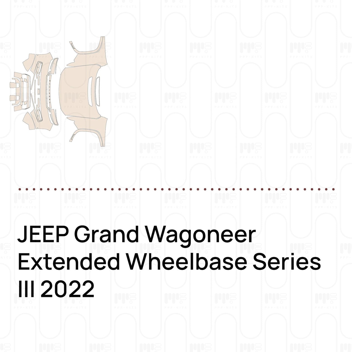 Pre-CutPPFJEEPGrandWagoneerExtendedWheelbaseSeriesIII2022