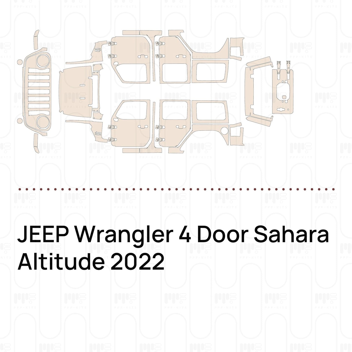 Pre-CutPPFJEEPWrangler4DoorSaharaAltitude2022
