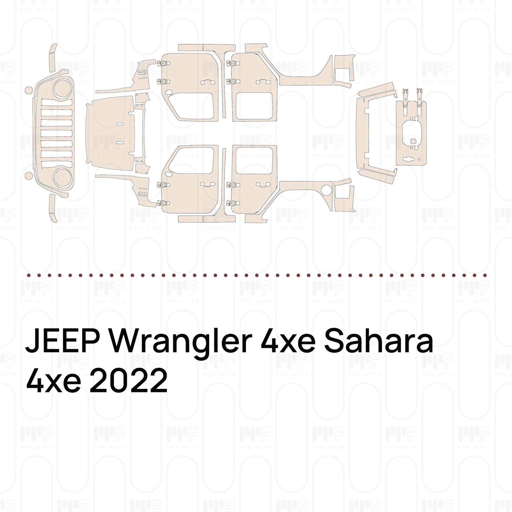 Pre-CutPPFJEEPWrangler4xeSahara4xe2022