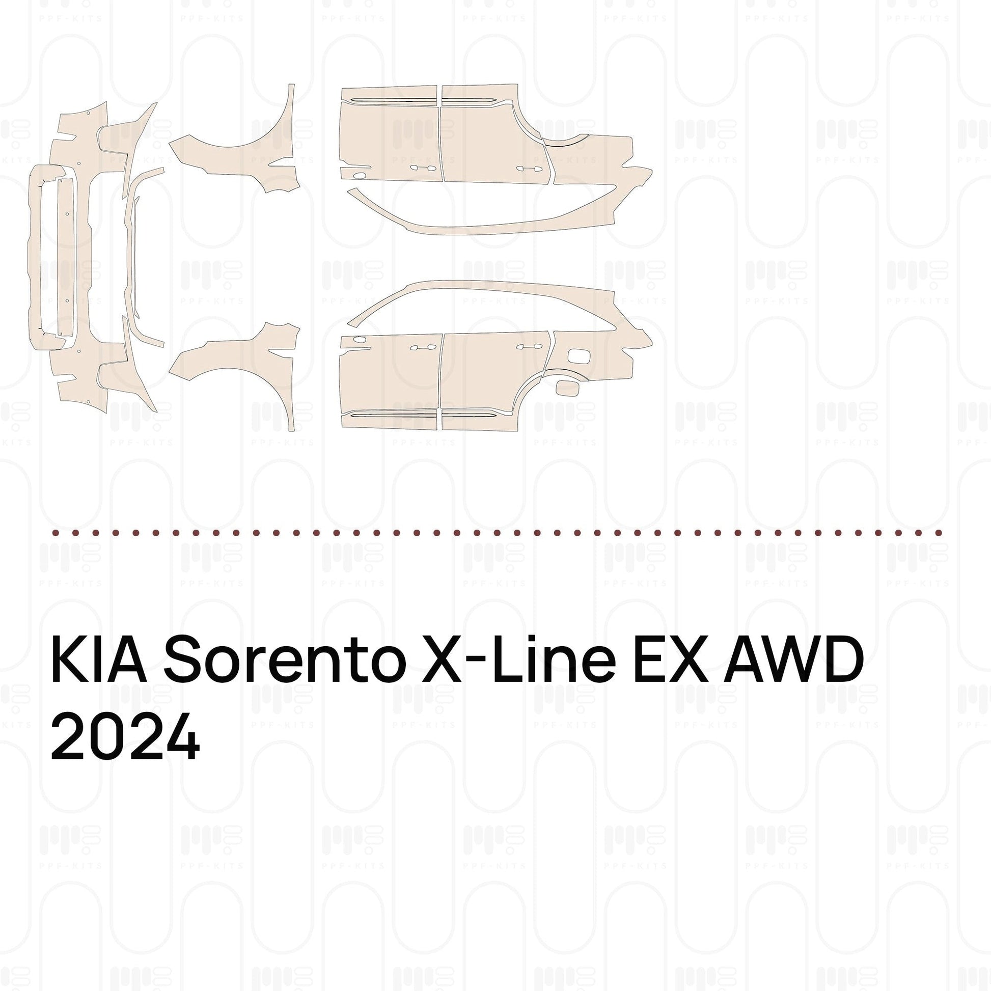 Pre-CutPPFKIASorentoX-LineEXAWD2024