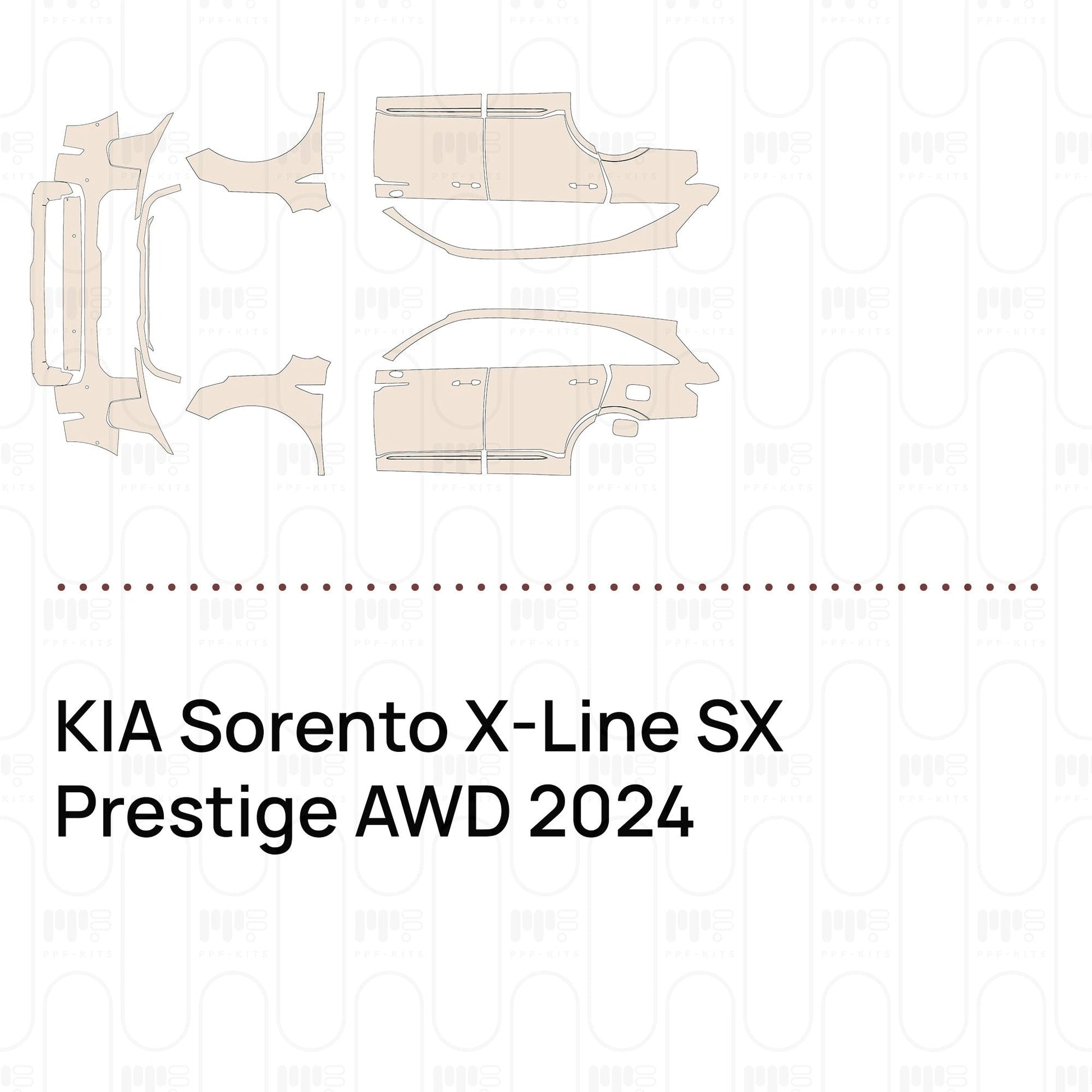 Pre-CutPPFKIASorentoX-LineSXPrestigeAWD2024