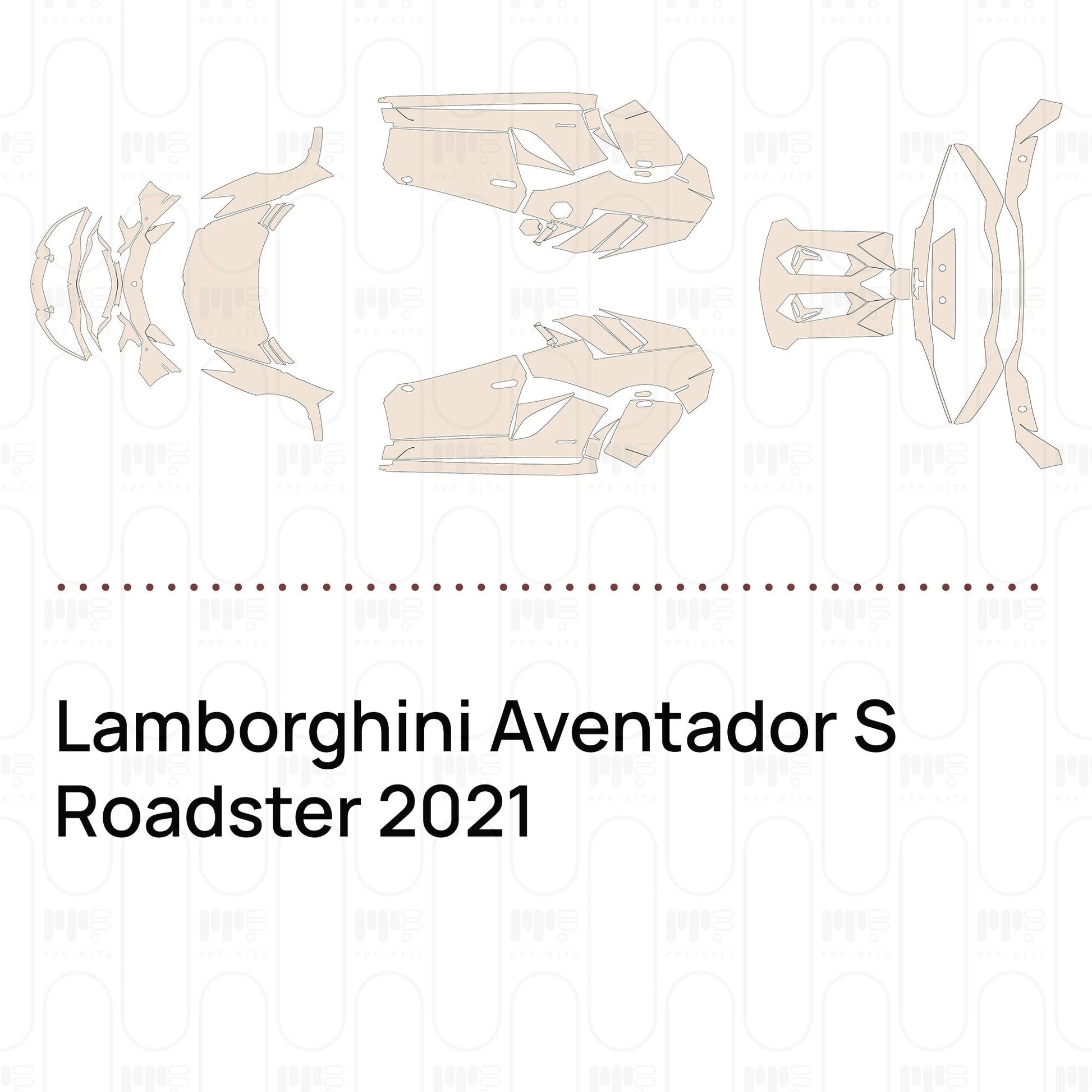 Pre-CutPPFLamborghiniAventadorSRoadster2021