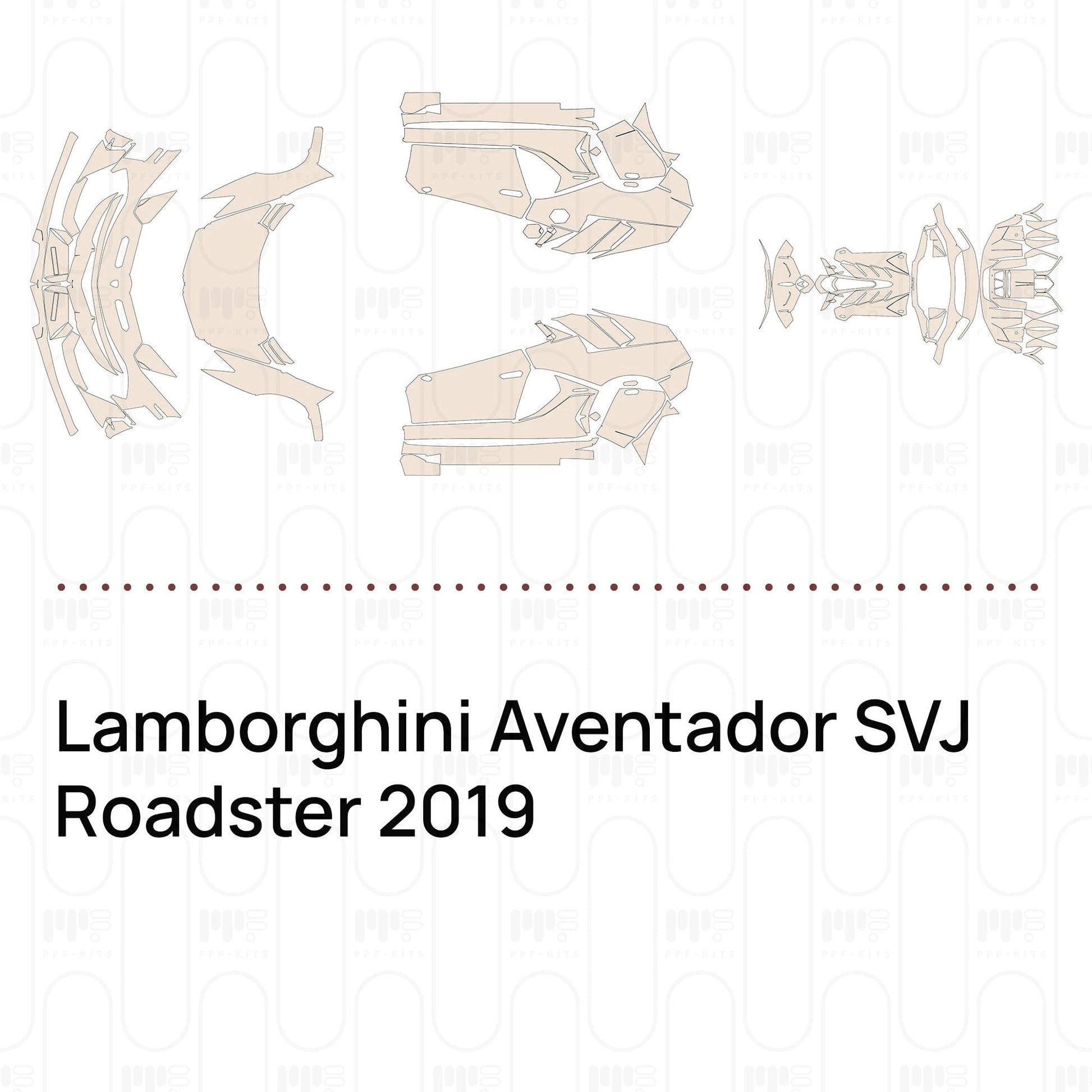 Pre-CutPPFLamborghiniAventadorSVJRoadster2019