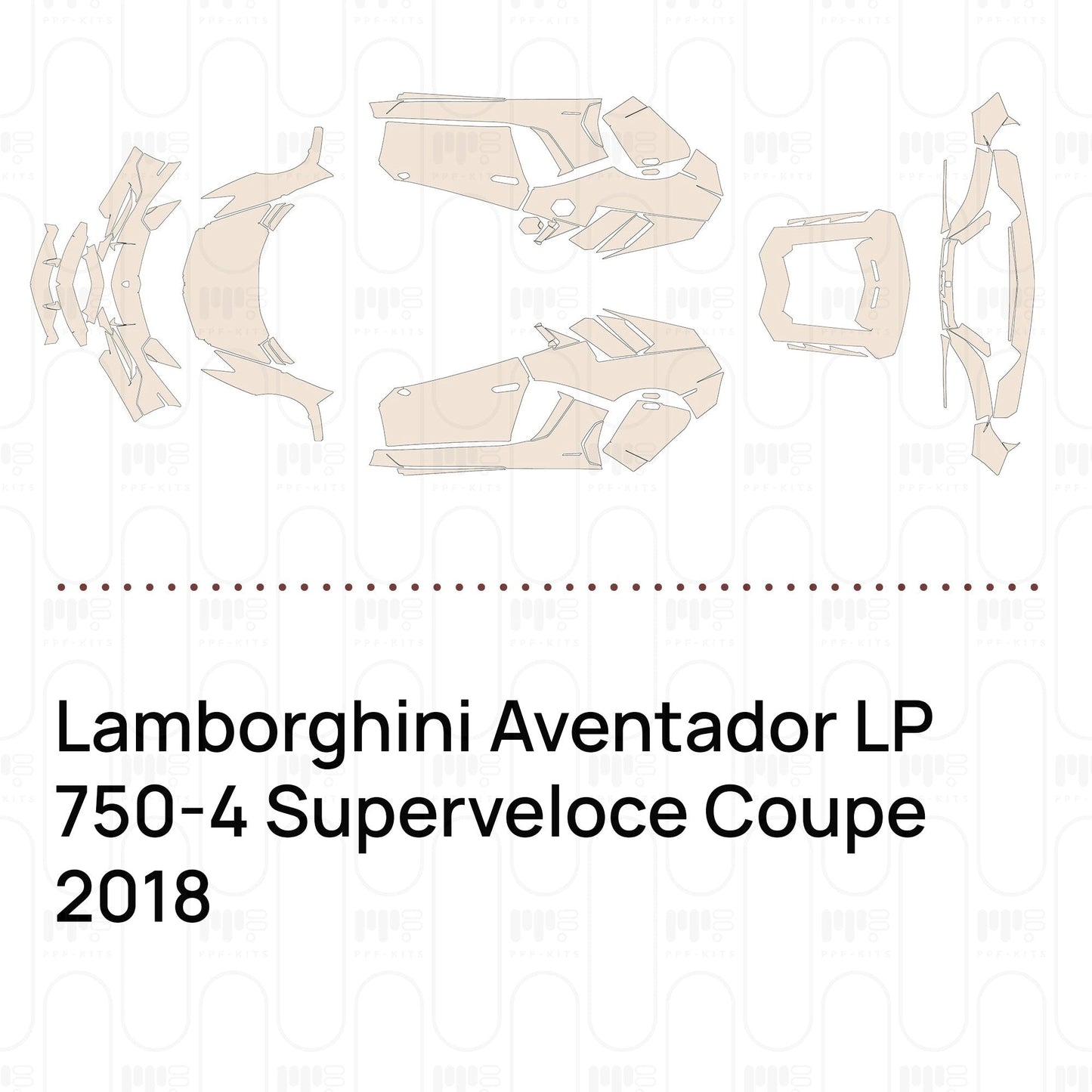 Pre-CutPPFLamborghiniAventadorLP750-4SuperveloceCoupe2018