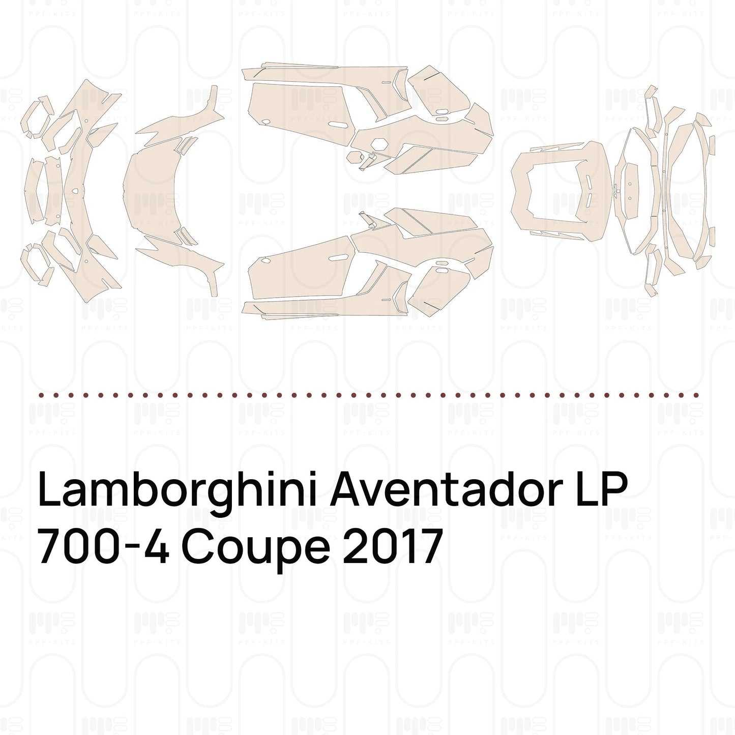 Pre-CutPPFLamborghiniAventadorLP700-4Coupe2017