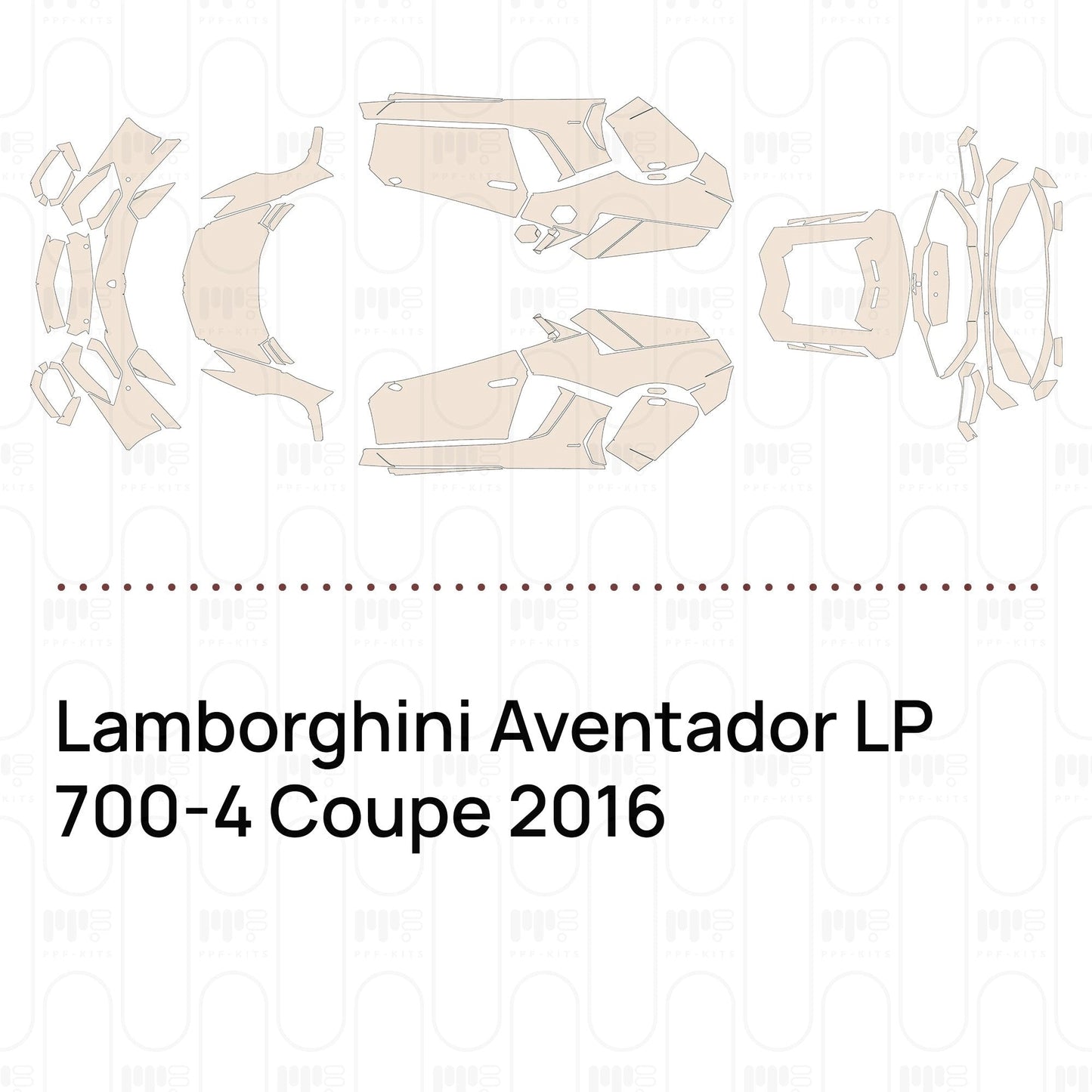 Pre-CutPPFLamborghiniAventadorLP700-4Coupe2016