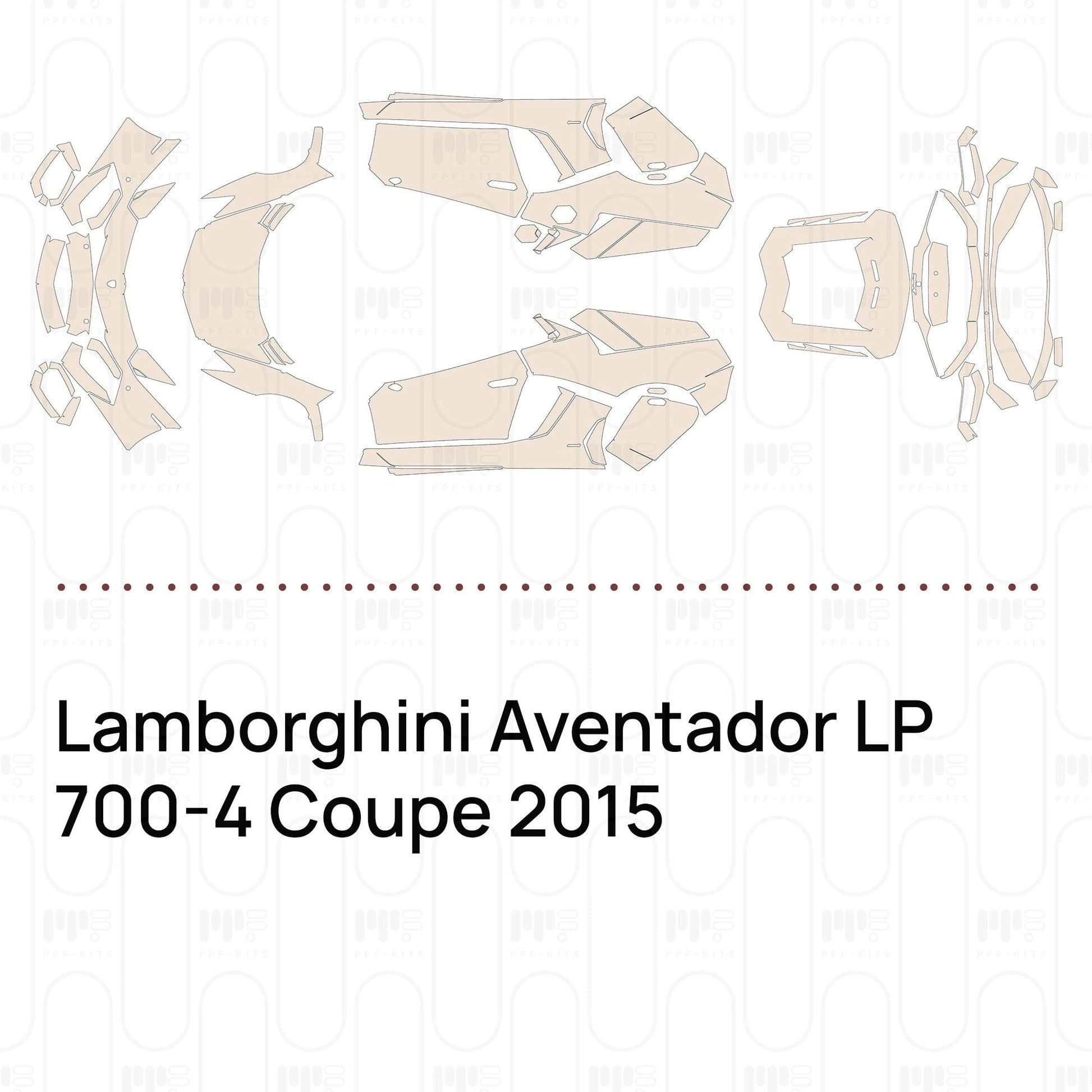 Pre-CutPPFLamborghiniAventadorLP700-4Coupe2015