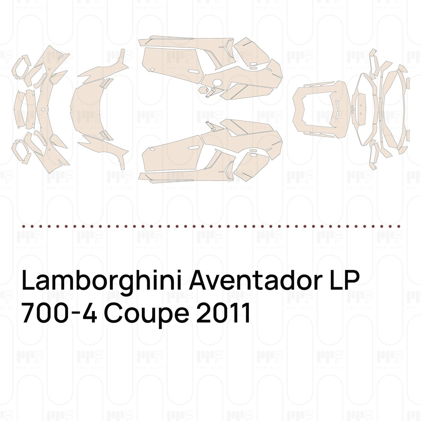 Pre-CutPPFLamborghiniAventadorLP700-4Coupe2011