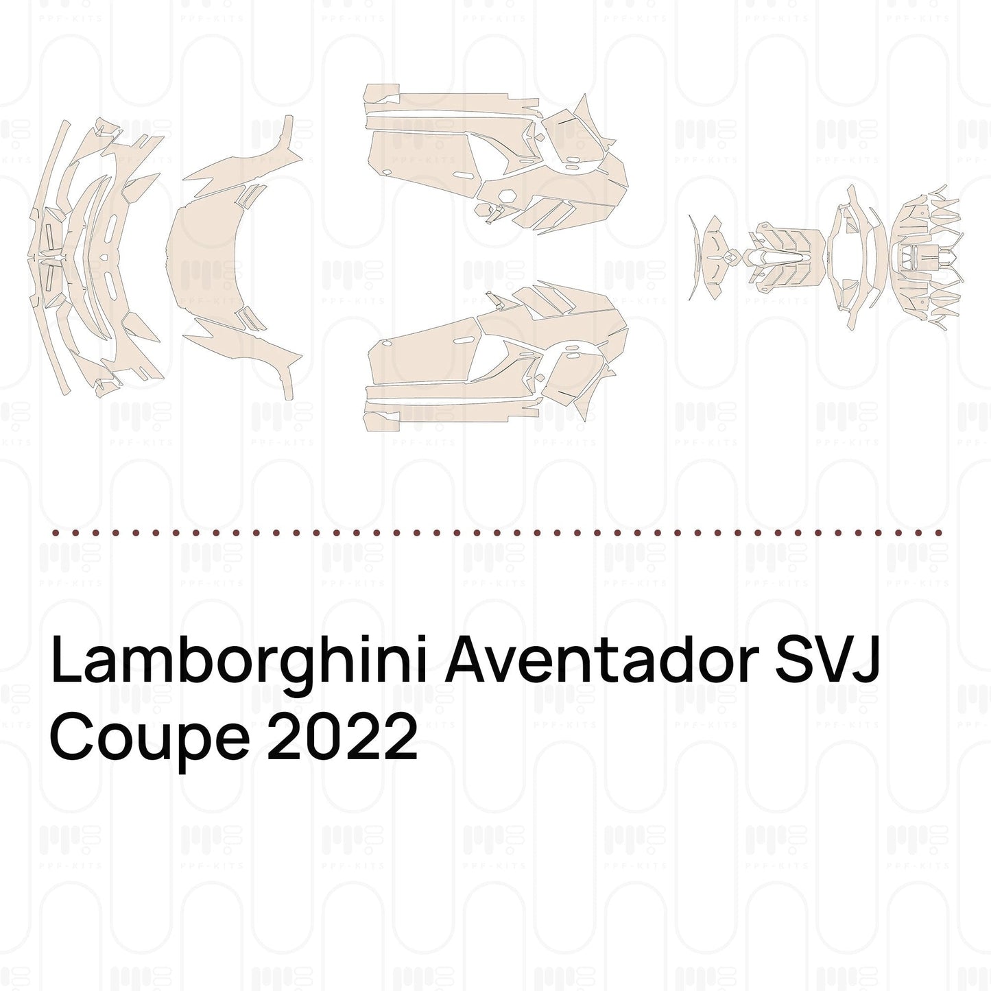 Pre-CutPPFLamborghiniAventadorSVJCoupe2022