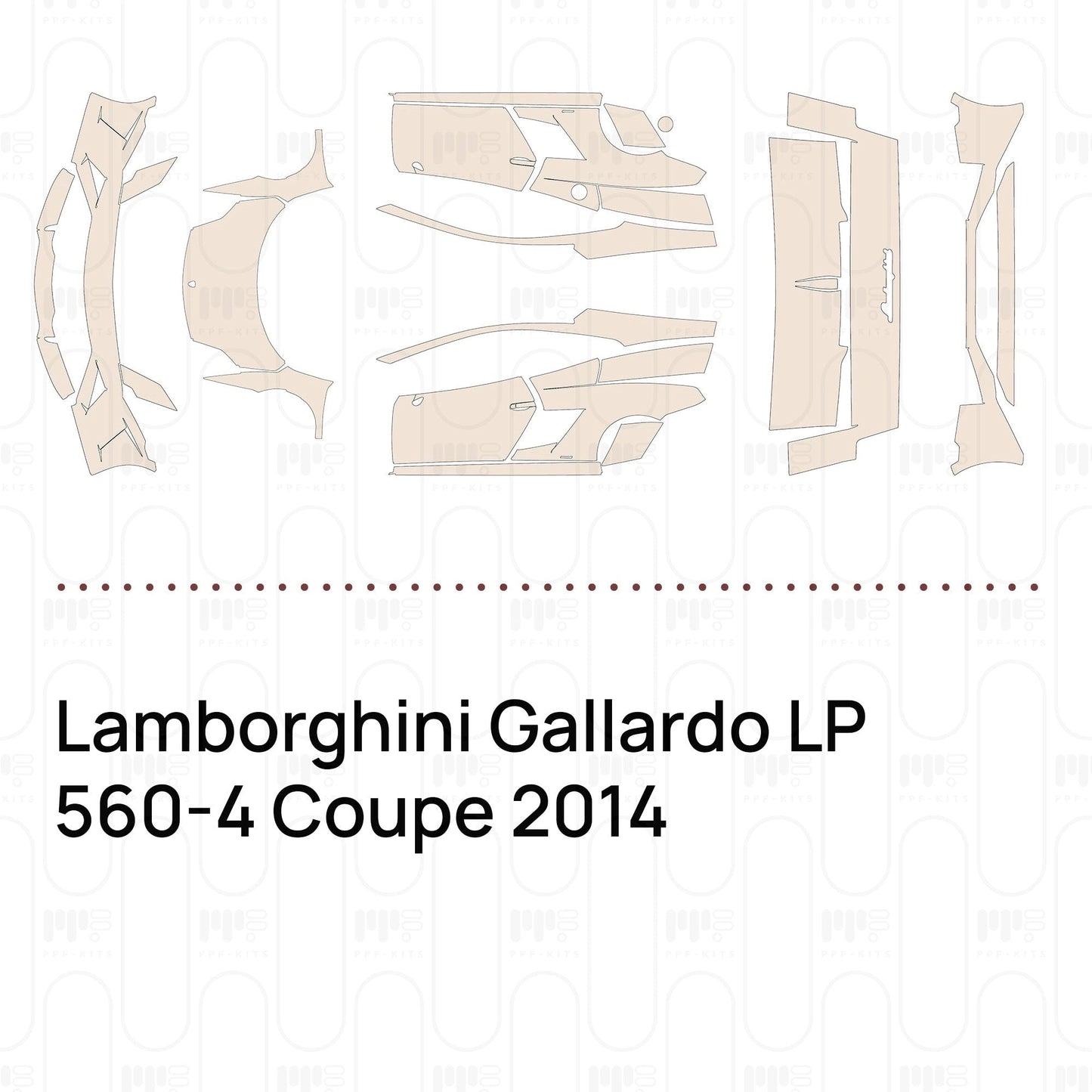 Pre-CutPPFLamborghiniGallardoLP560-4Coupe2014