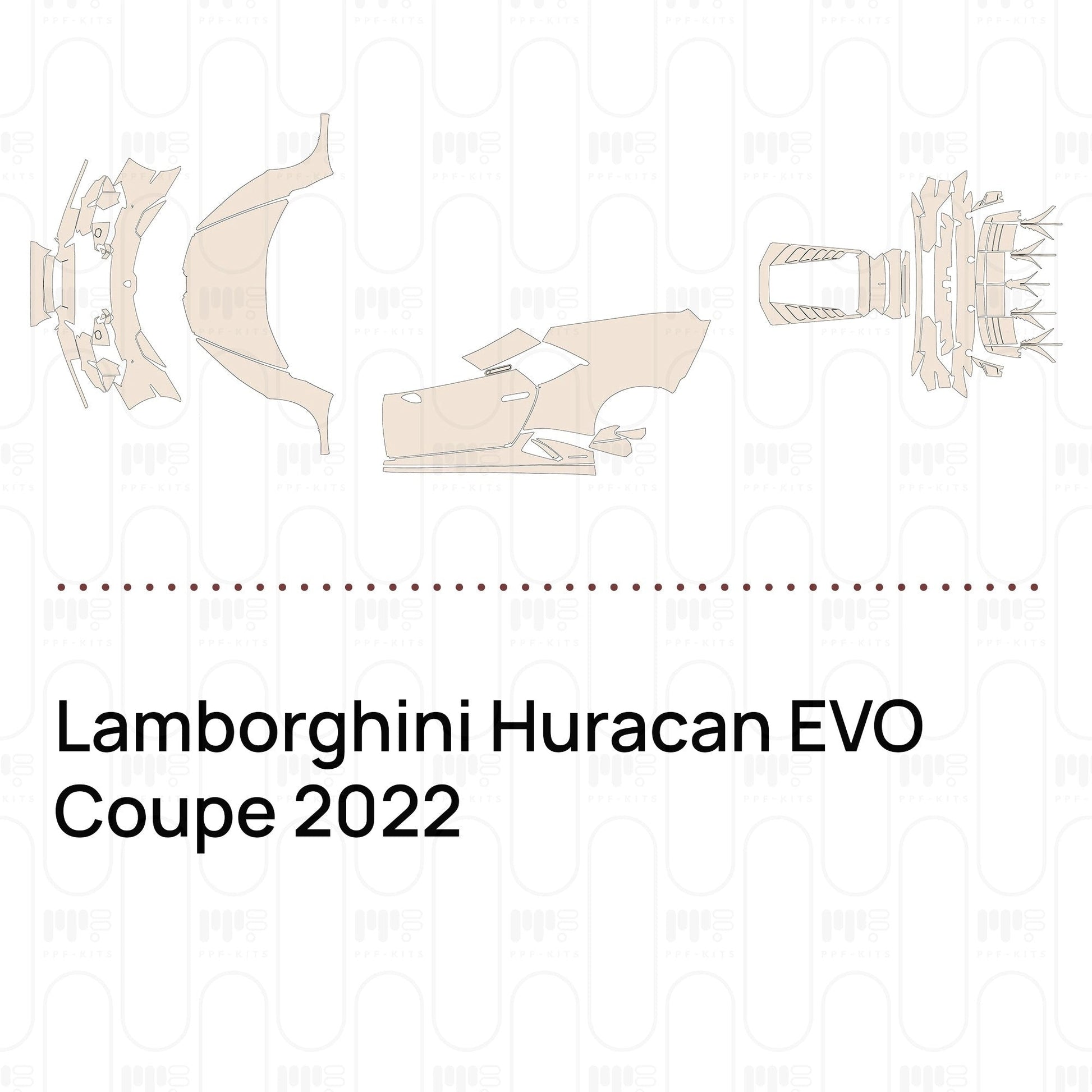 Pre-CutPPFLamborghiniHuracanEVOCoupe2022