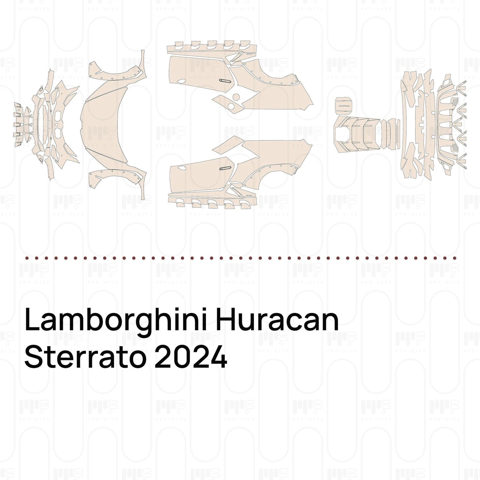 Pre-CutPPFLamborghiniHuracanSterrato2024