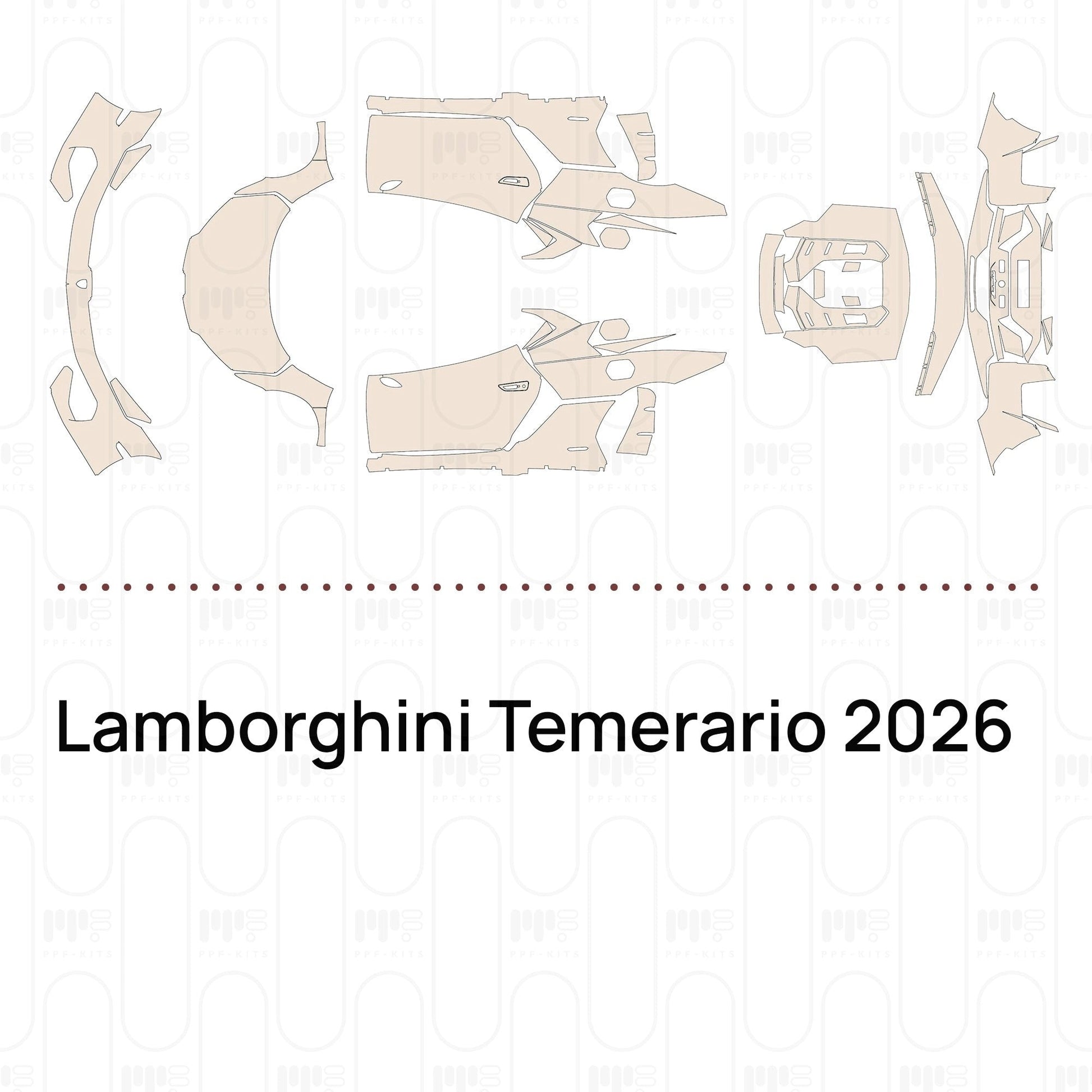 Pre-CutPPFLamborghiniTemerario2026